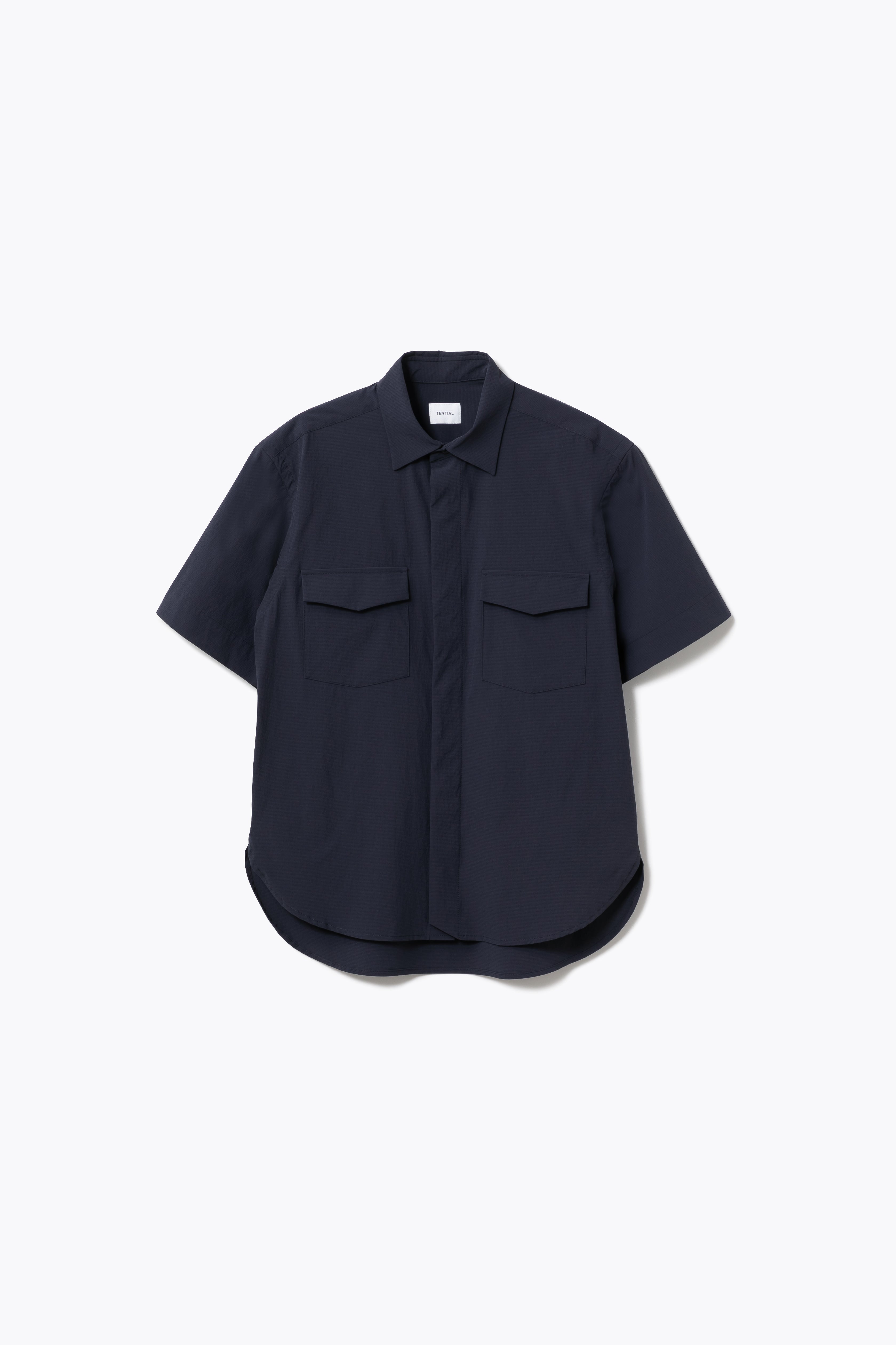 MIGARU Seersucker Short Sleeve Shirt / Long Pants