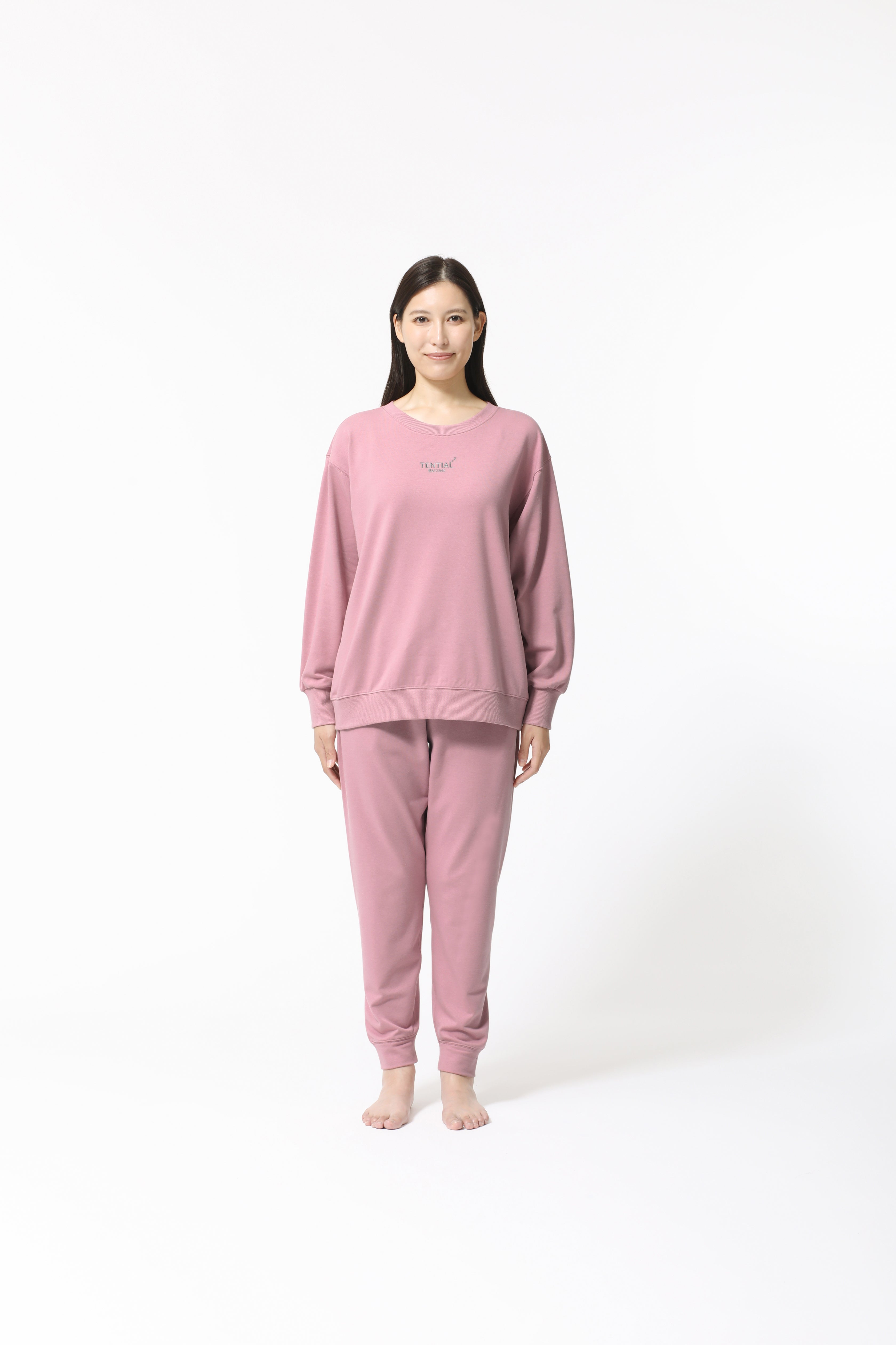 BAKUNE Sweat Women's Long Sleeve Crew Neck / Long Pants