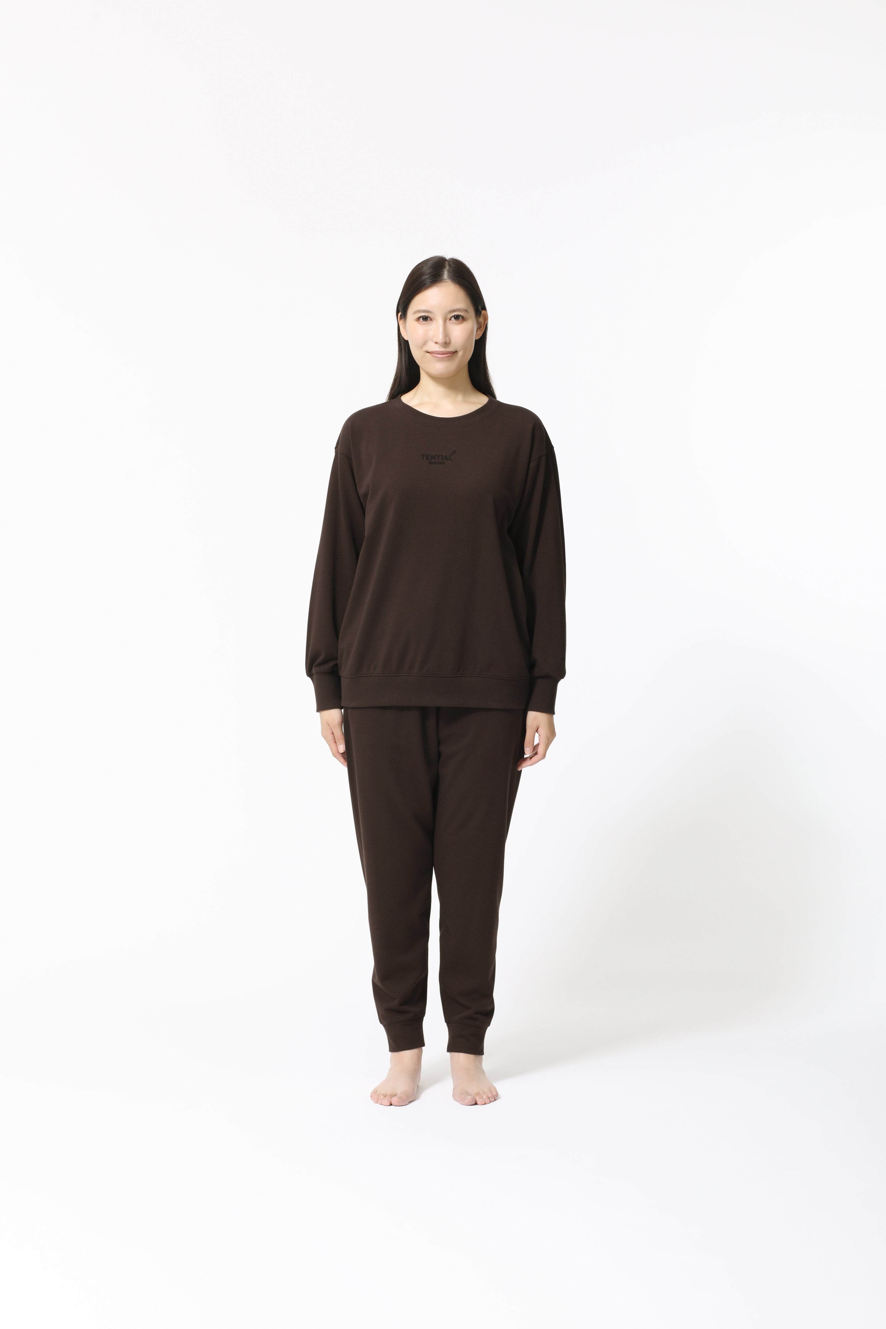 BAKUNE Sweat Women's Long Sleeve Crew Neck / Long Pants