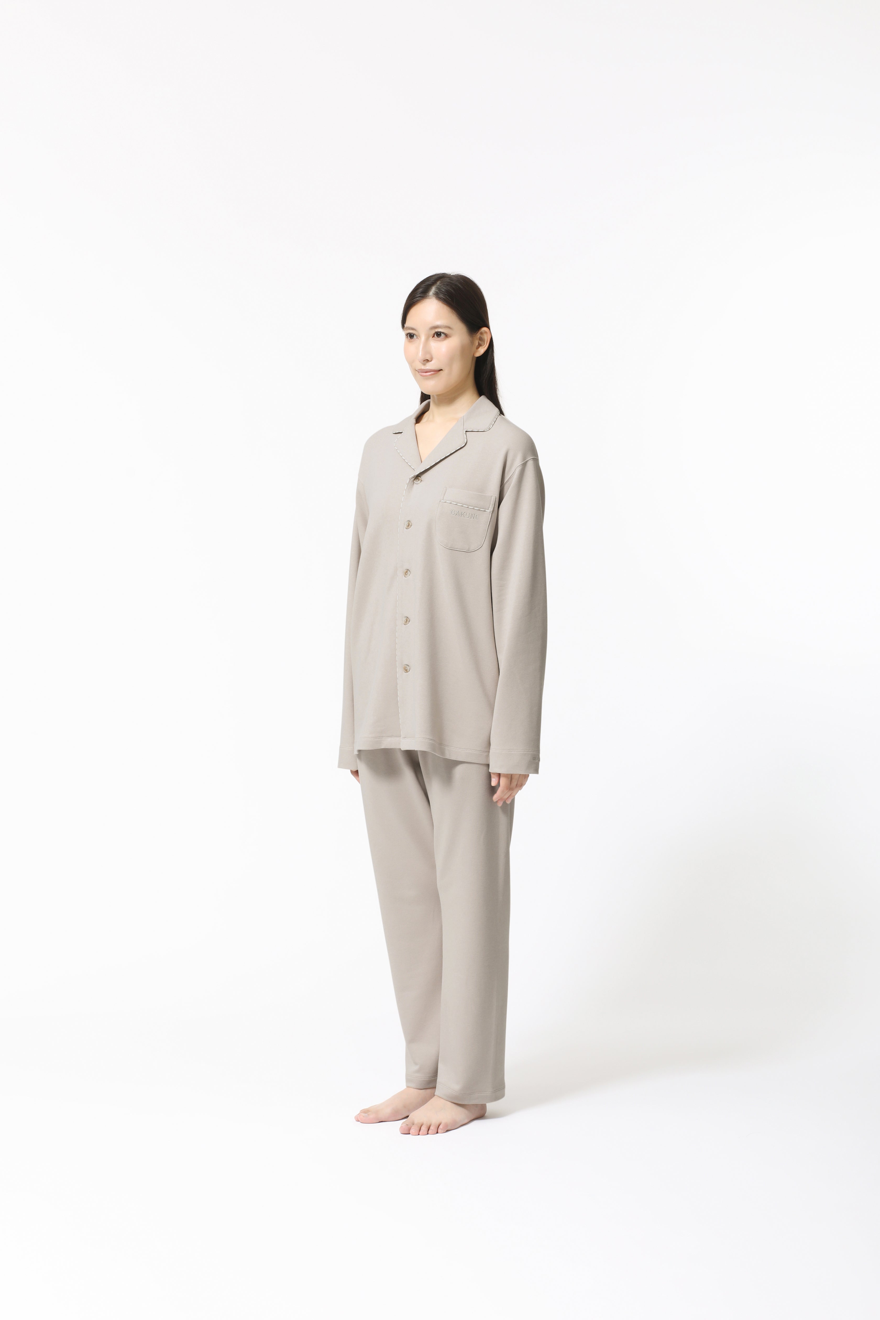 BAKUNE Pajamas Sweat Long Sleeve / Long Pants