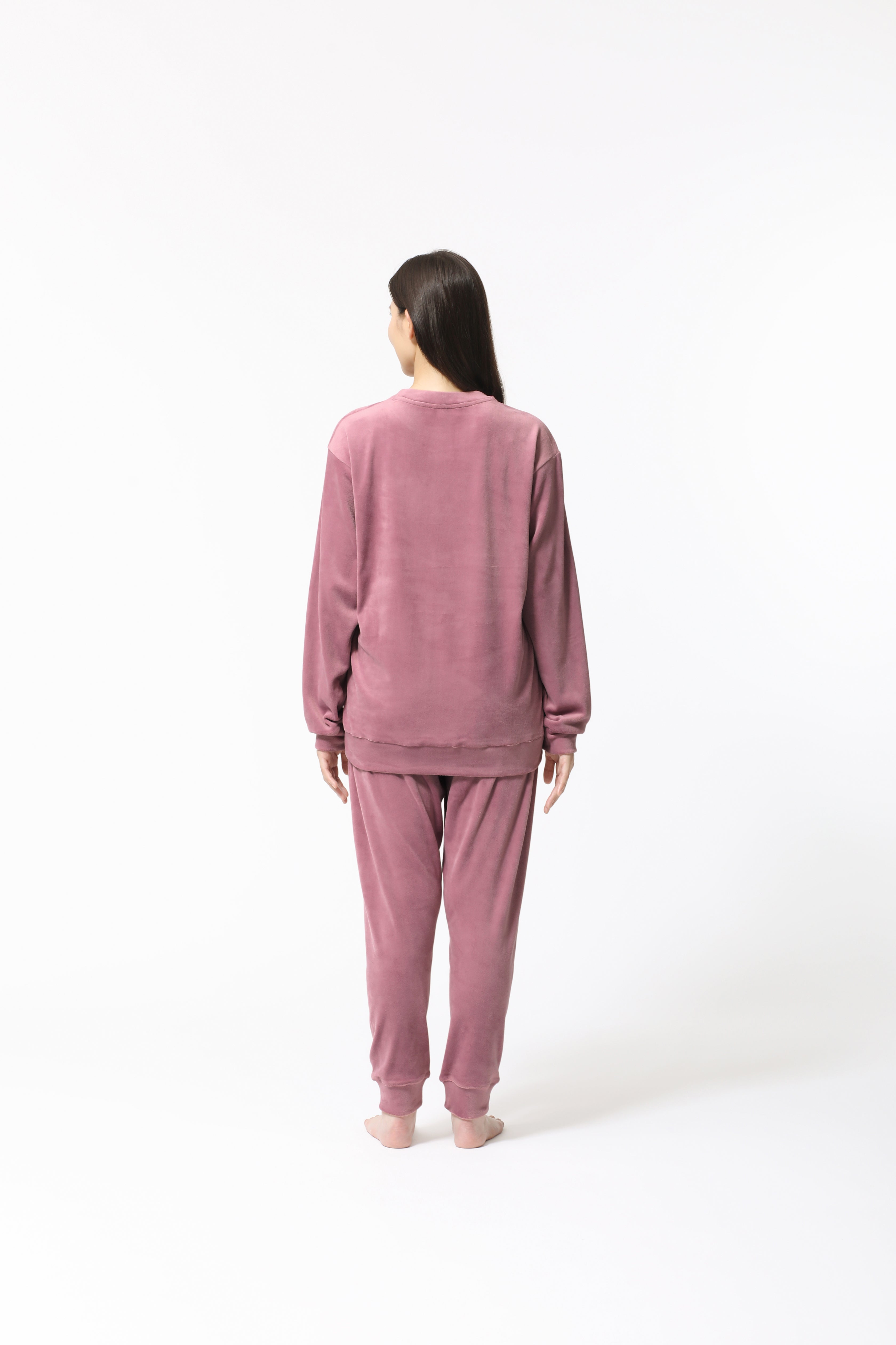 BAKUNE Velour Long Sleeve Crew Neck / Long Pants