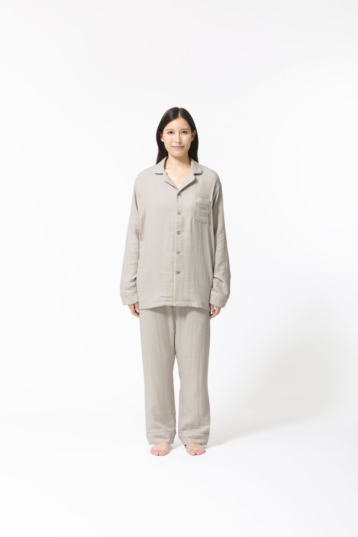 BAKUNE Pajamas Gauze Long Setup - TENTIAL