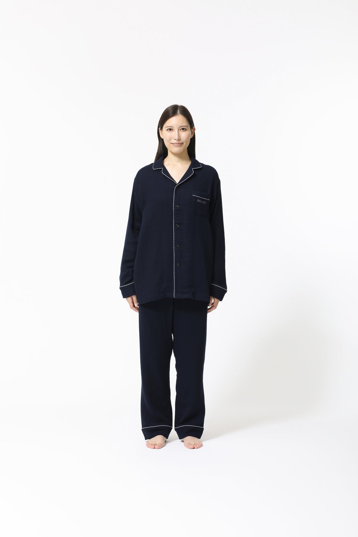 BAKUNE Pajamas Gauze Long Setup - TENTIAL