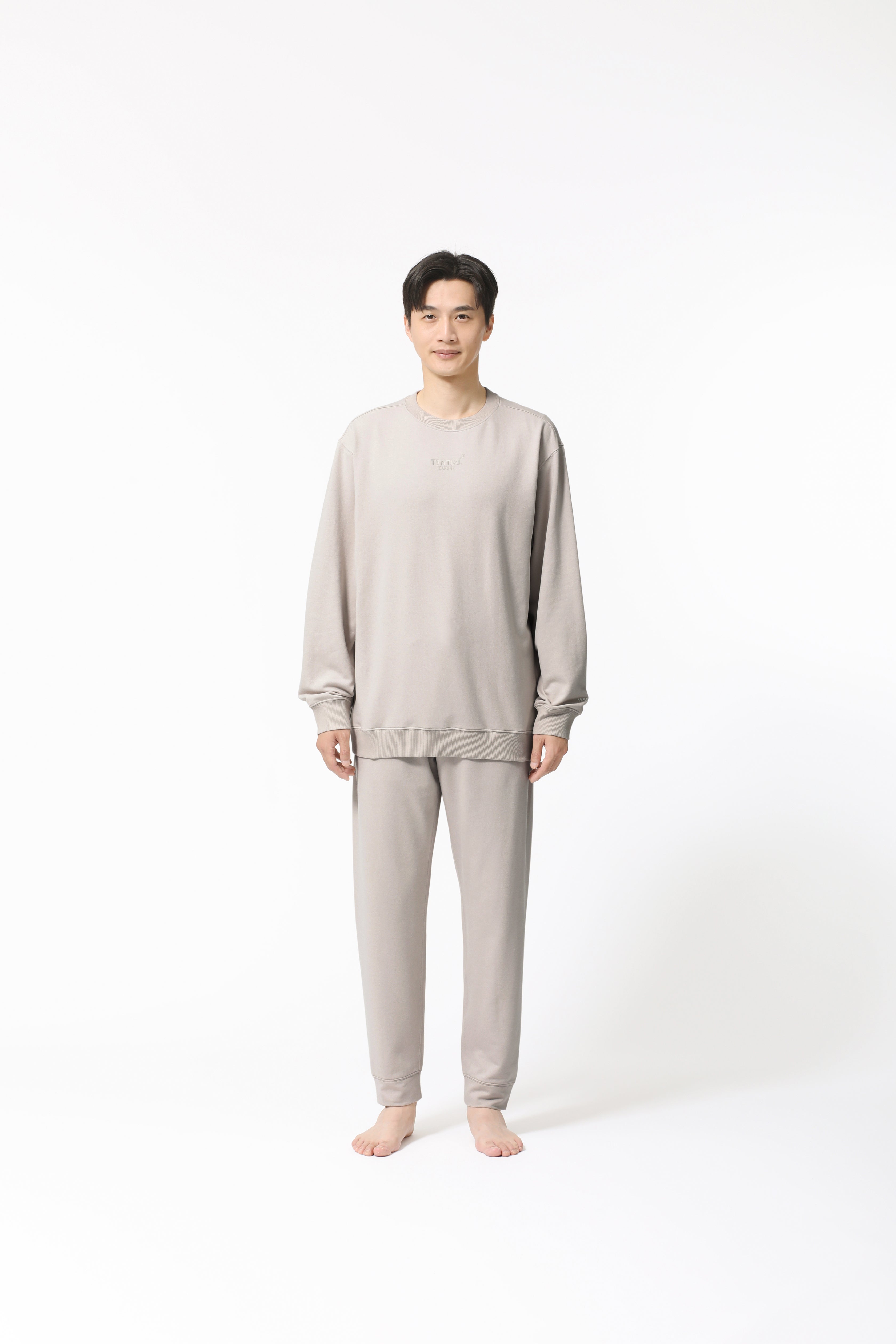 BAKUNE Sweat Men's Long Sleeve Crew Neck / Long Pants