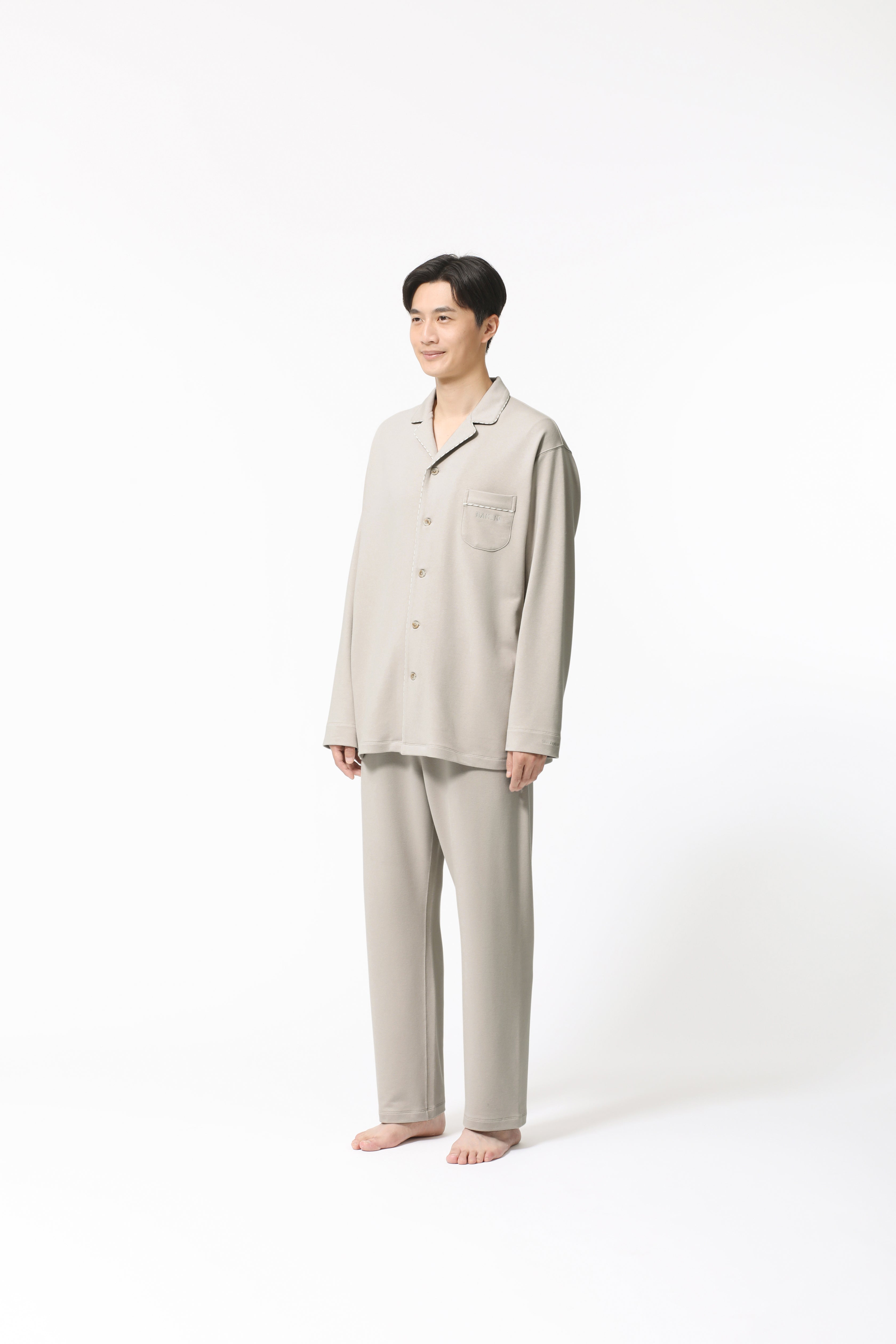 BAKUNE Pajamas Sweat Long Sleeve / Long Pants