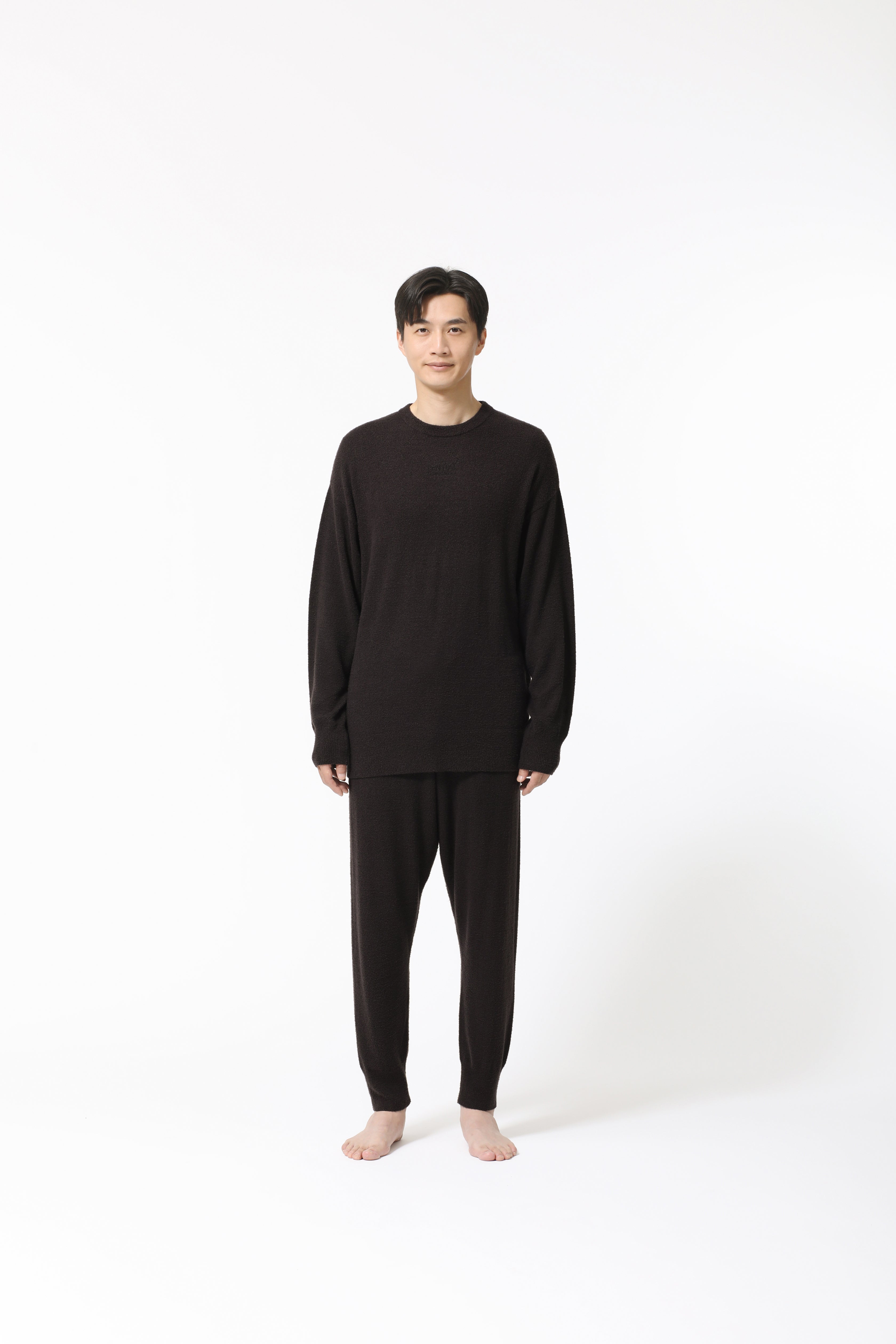 BAKUNE Soft Knit Long Sleeve Crew Neck / Long Pants
