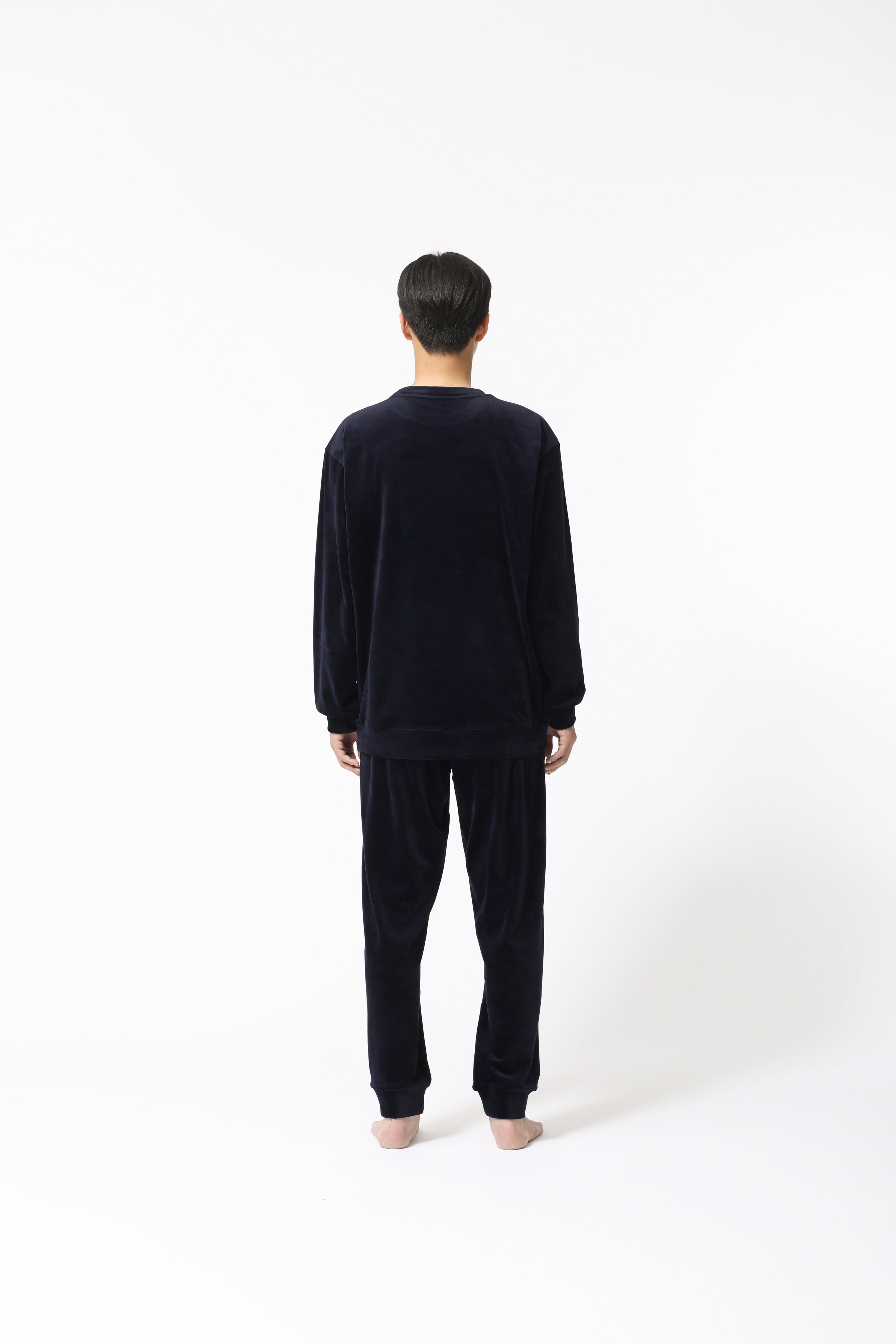 BAKUNE Velour Long Sleeve Crew Neck / Long Pants