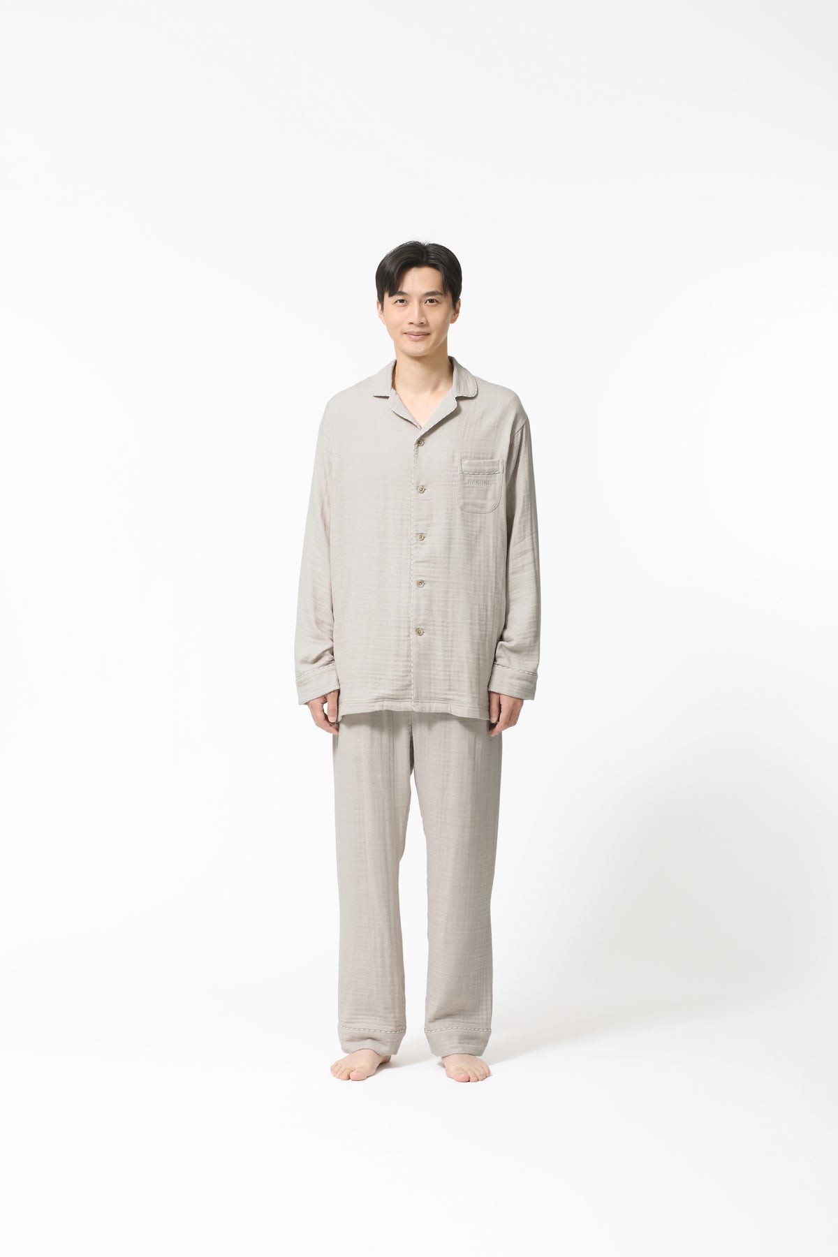 BAKUNE Pajamas Gauze Long Setup - TENTIAL