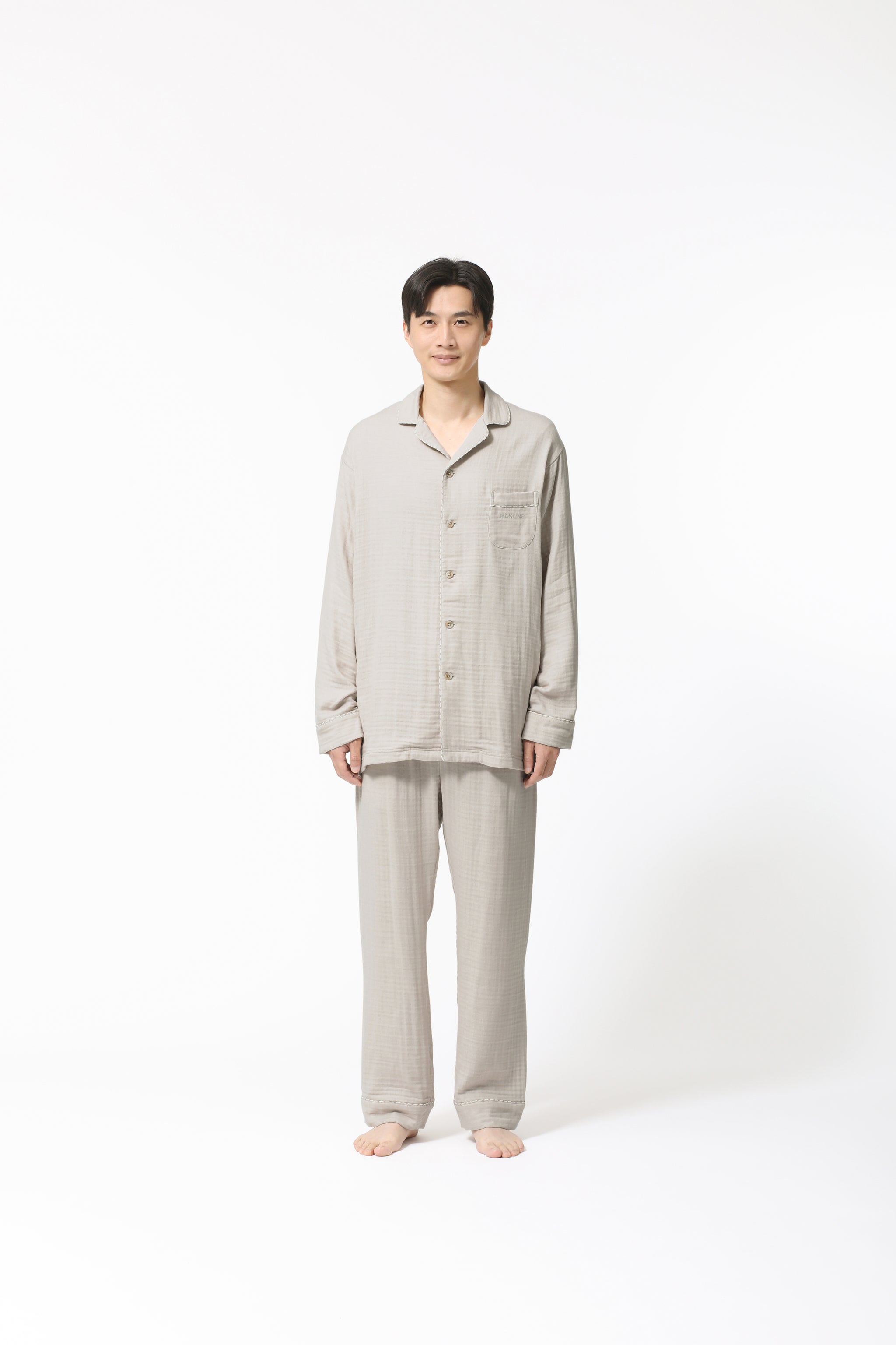 BAKUNE Pajamas Gauze Long Setup - TENTIAL