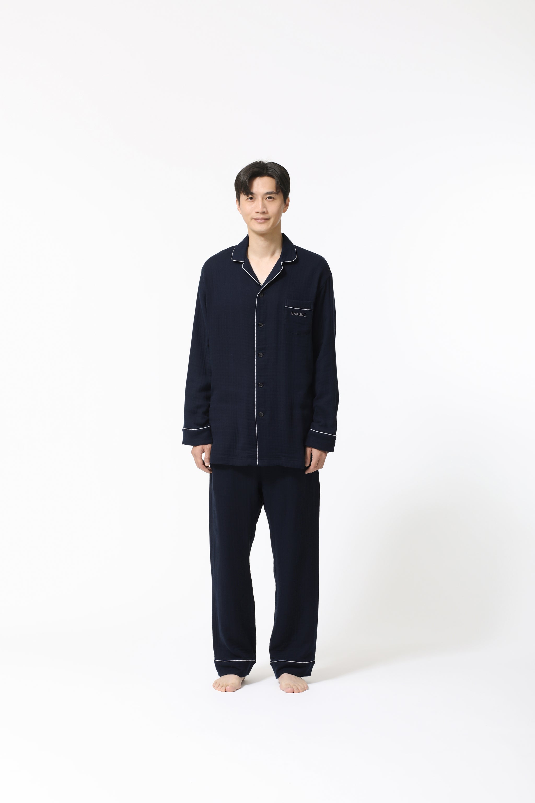 BAKUNE Pajamas Gauze Long Setup - TENTIAL