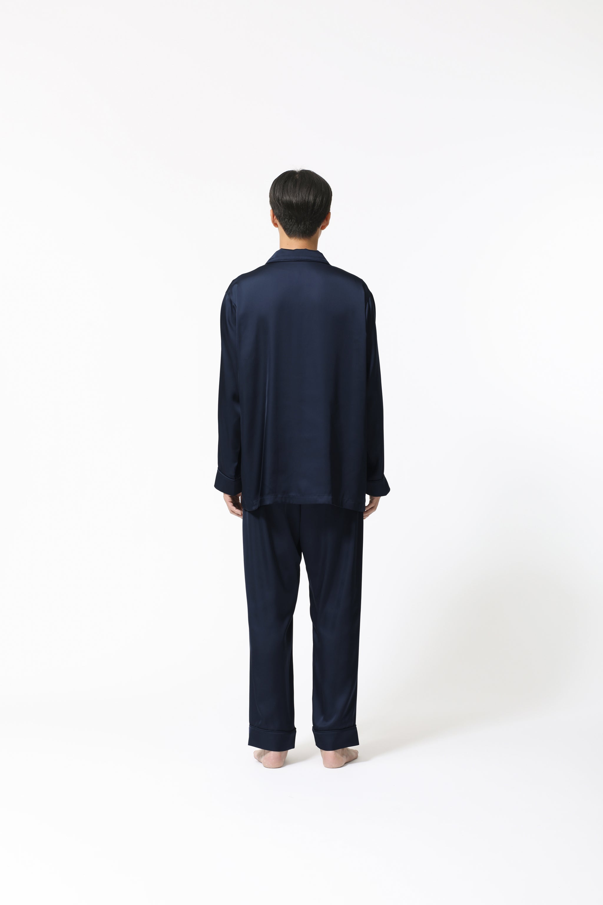 BAKUNE Pajamas Satin Long Setup - TENTIAL
