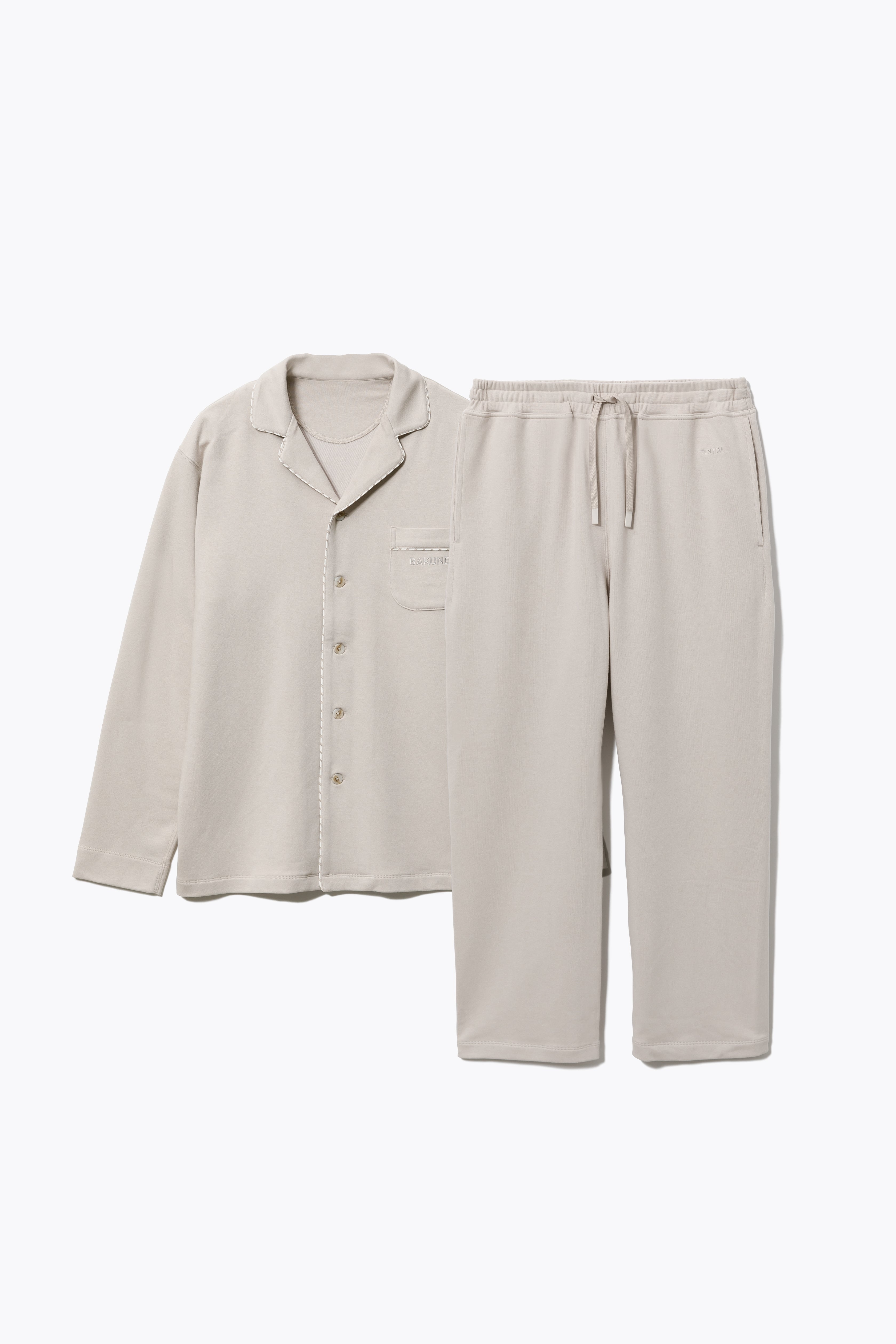 BAKUNE Pajamas Sweat Long Setup - TENTIAL