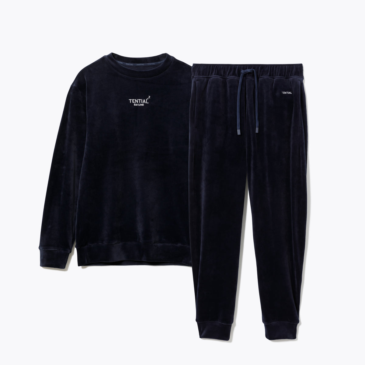 BAKUNE Velour ネイビー S ユニセックス BAKUNE Velour Long Setup