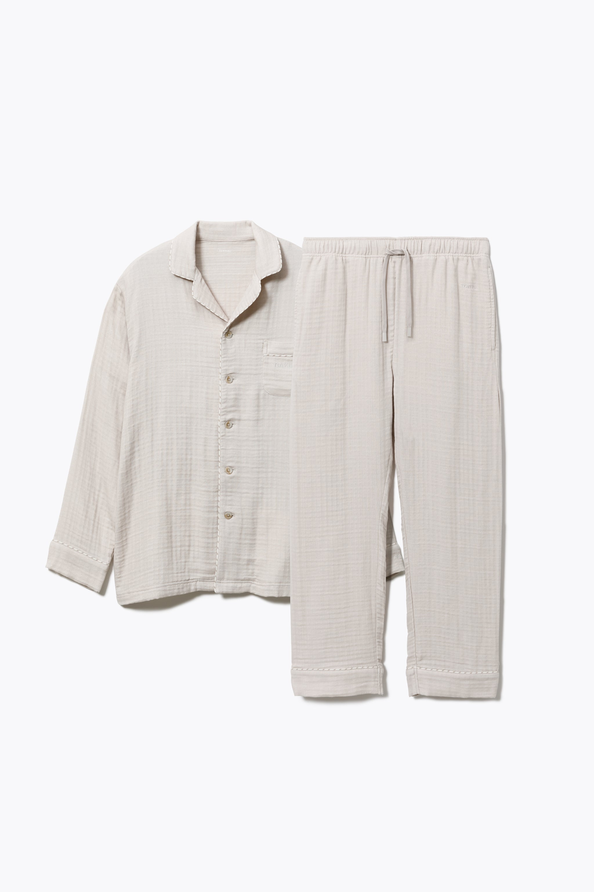 BAKUNE Pajamas Gauze Long Setup - TENTIAL