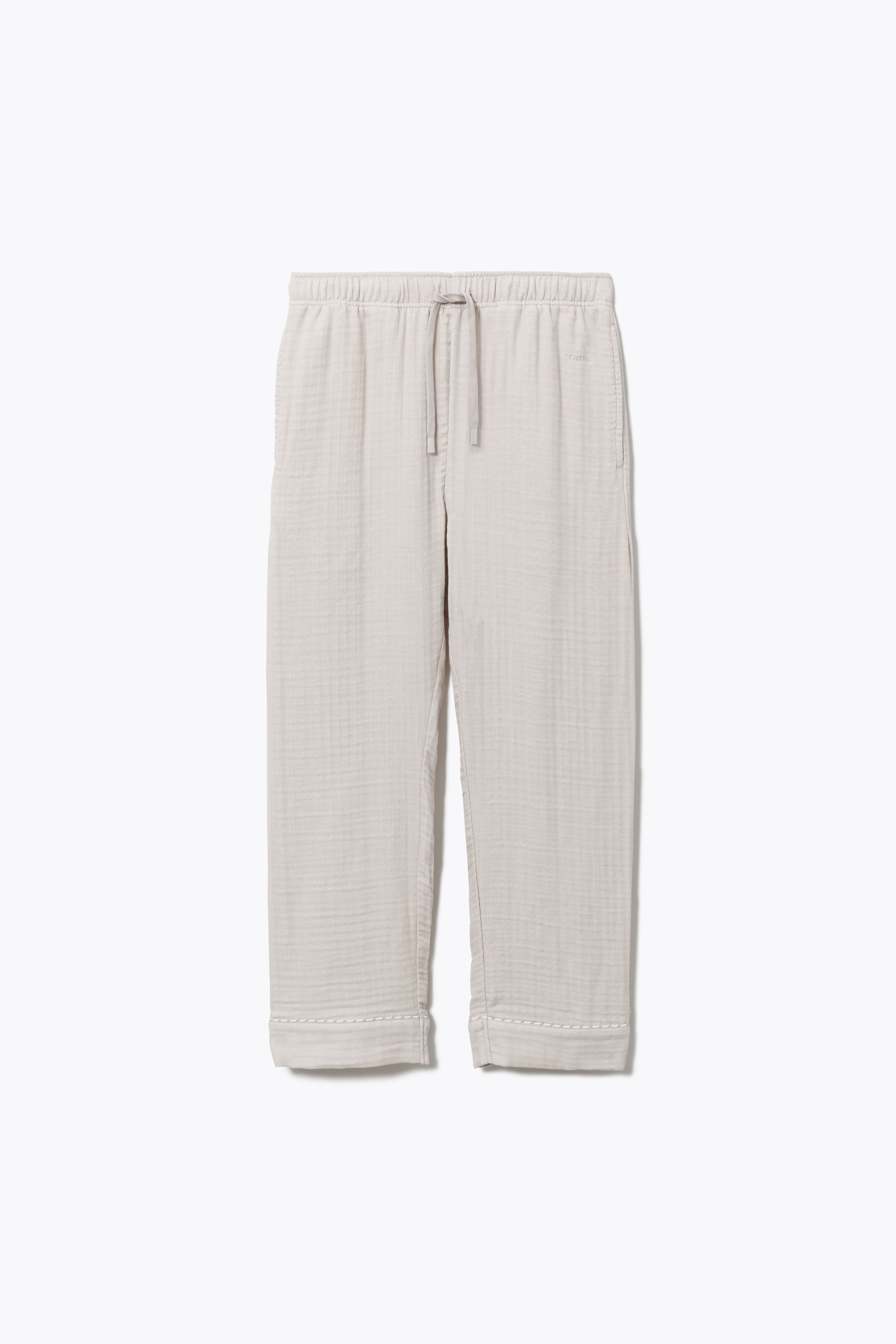 BAKUNE Pajamas Gauze Band Collar Long Setup - TENTIAL