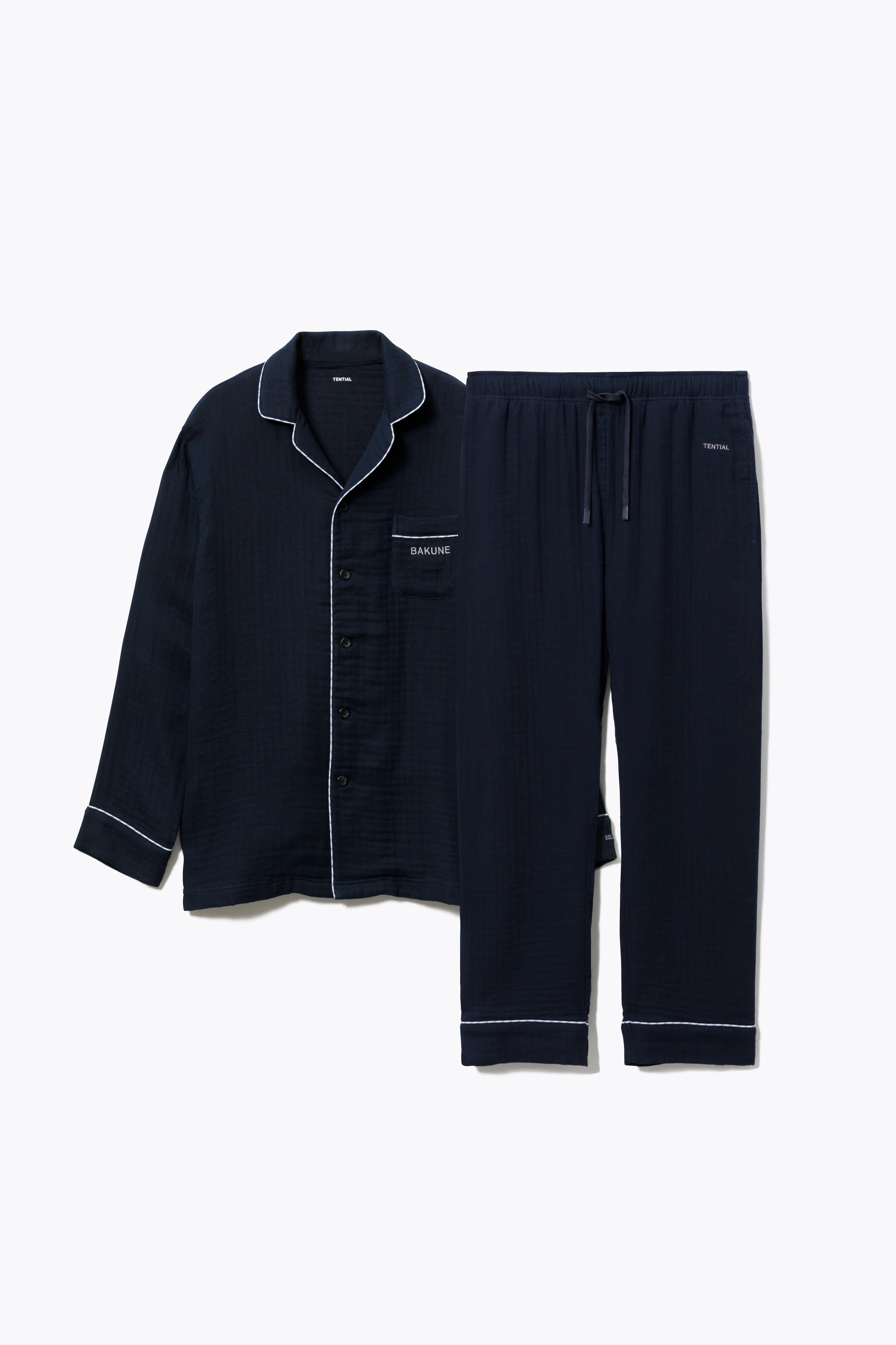 BAKUNE Pajamas Gauze Long Setup - TENTIAL