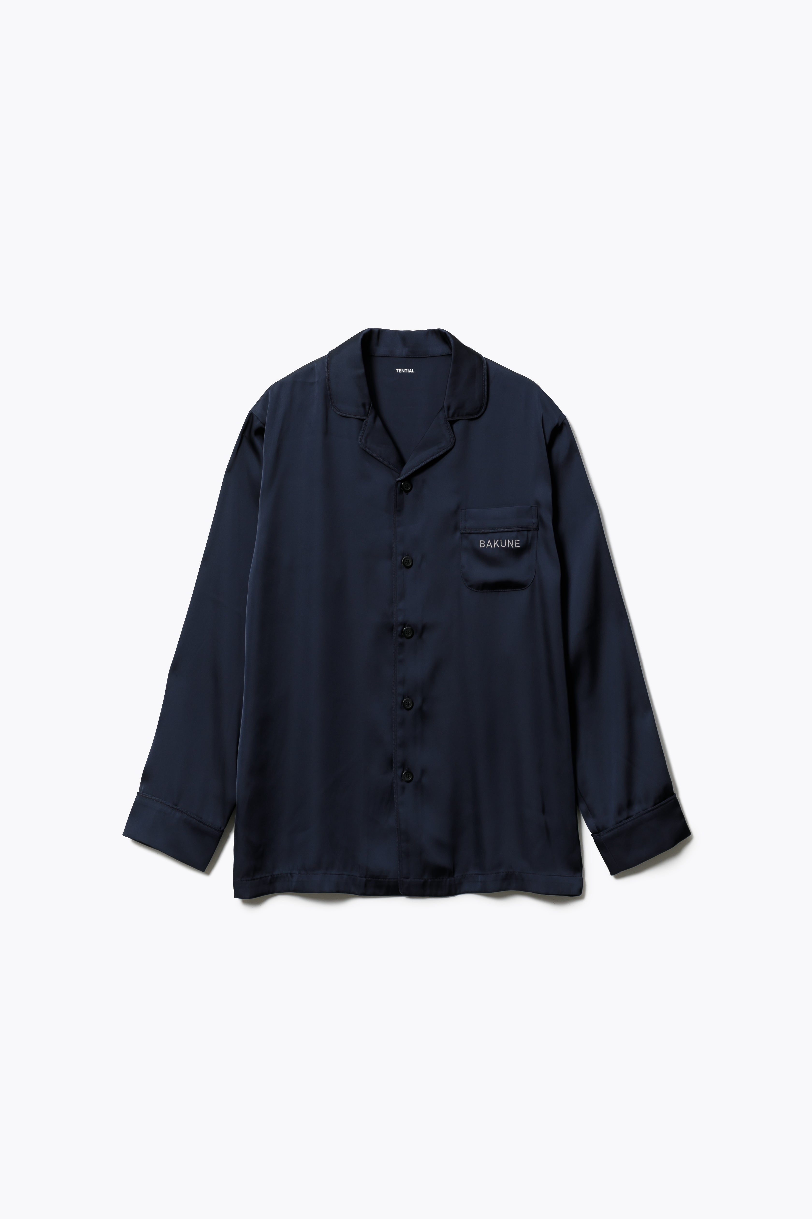 BAKUNE Pajamas Satin Long Sleeve Shirt / Long Pants