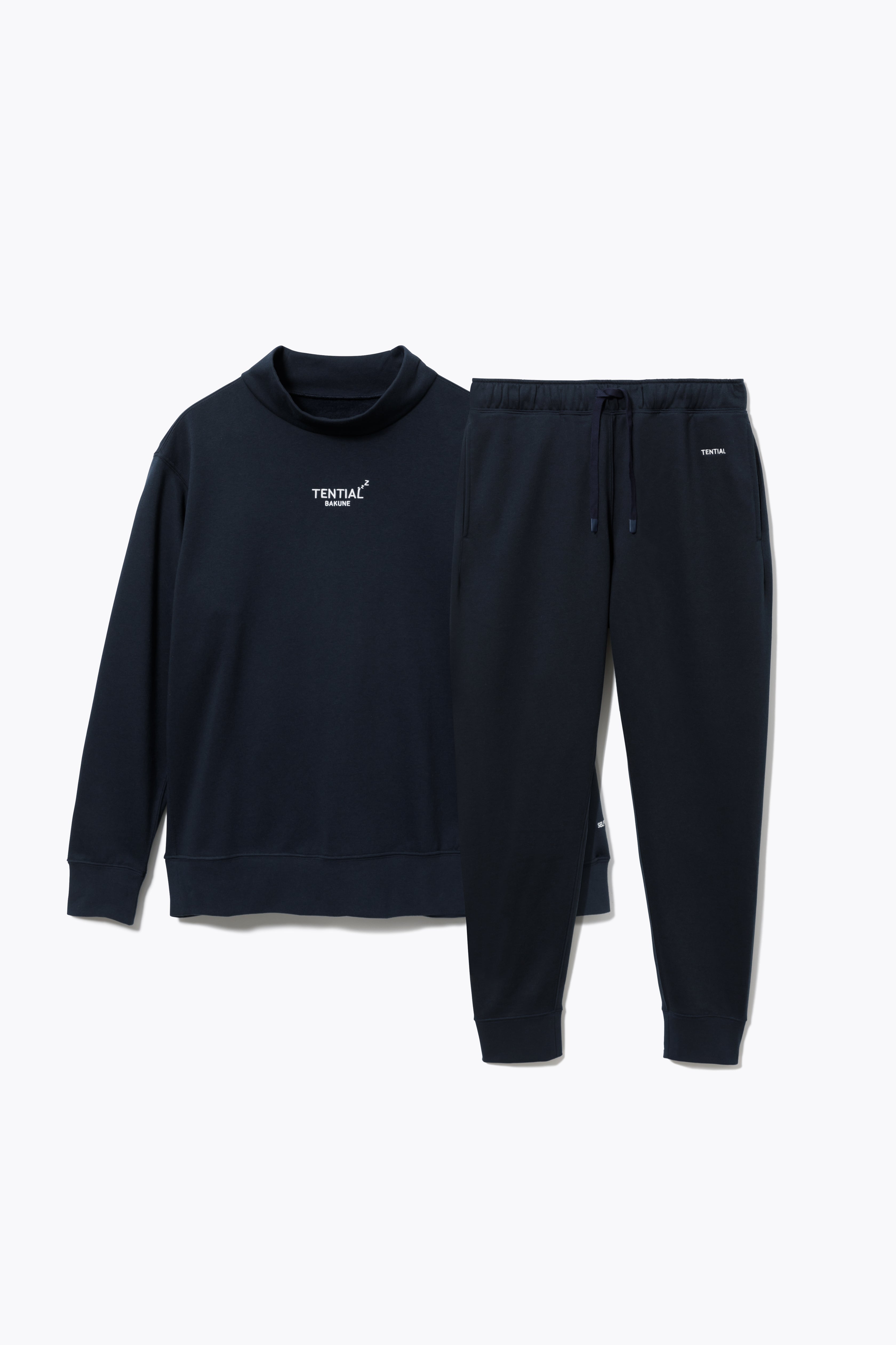 BAKUNE Warm Long Sleeve Mock Neck / Long Pants