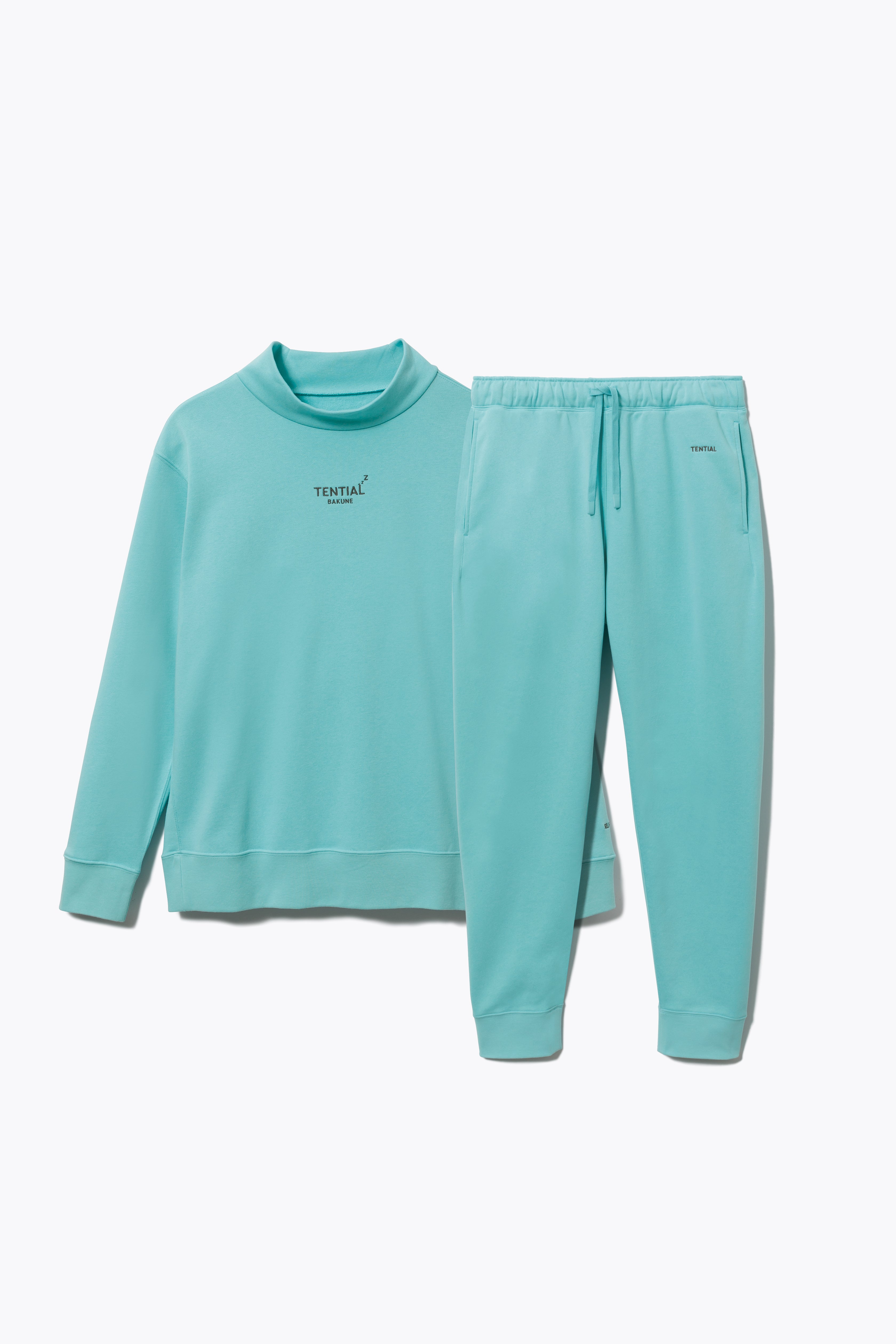 BAKUNE Warm Long Sleeve Mock Neck / Long Pants