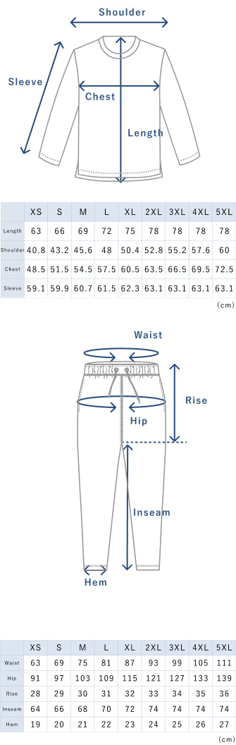 BAKUNE Mesh Long Sleeve T-Shirt / Long Pants