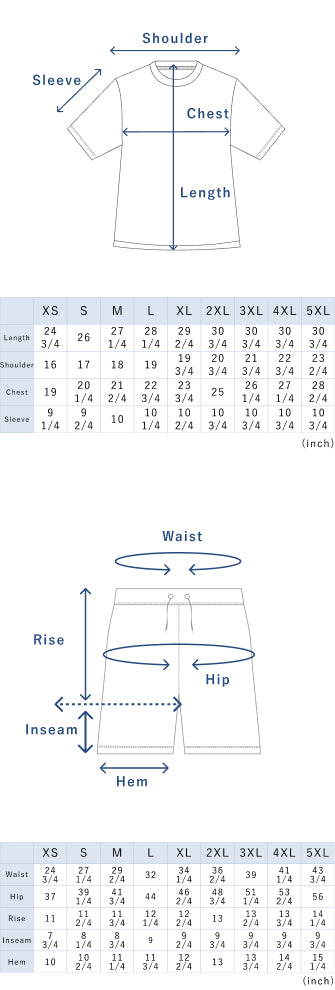 BAKUNE Dry Men's Short Sleeve T-Shirt / Short Pants