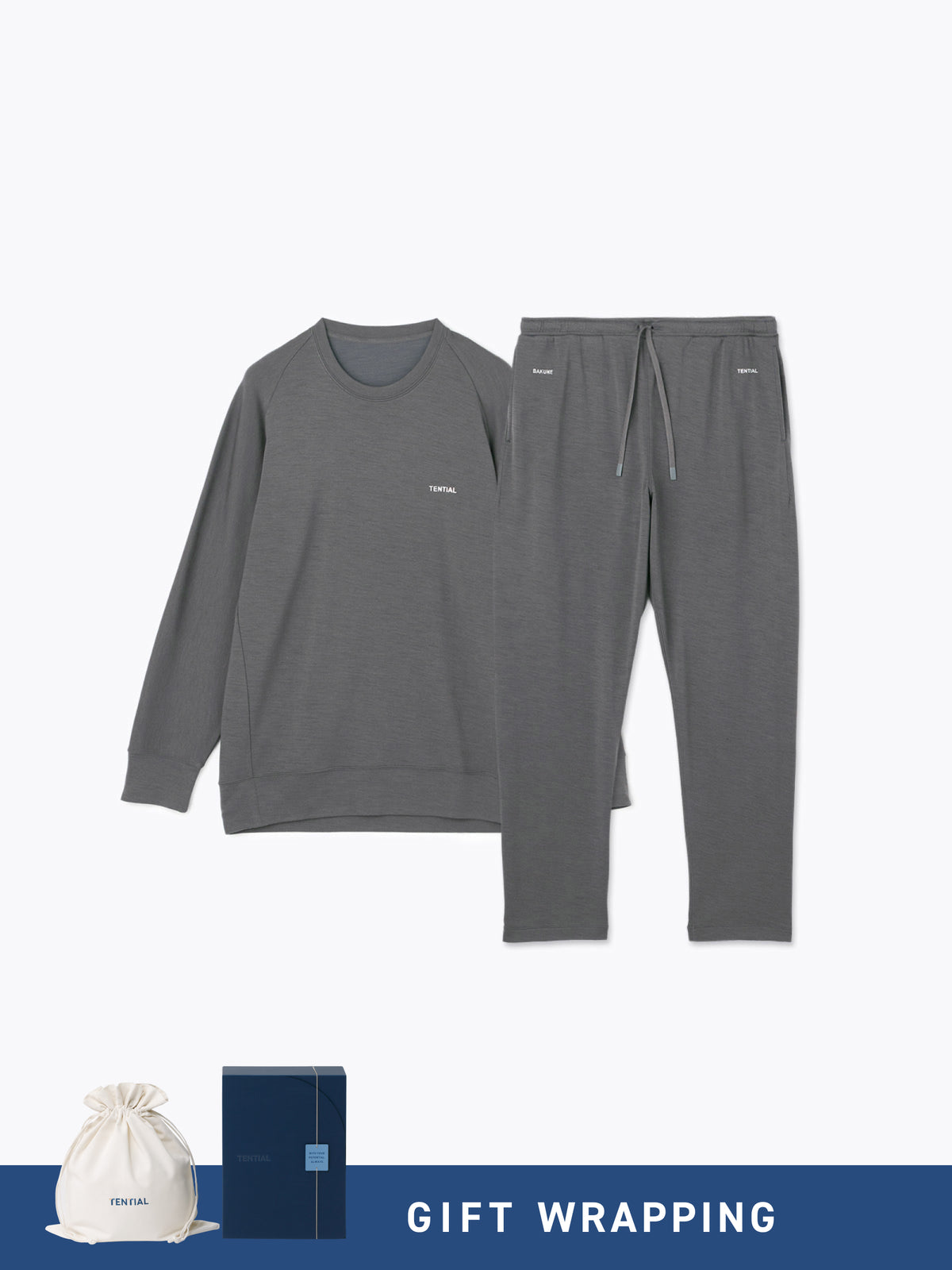 Gift Set - BAKUNE Meirno Wool Sweat Setup - TENTIAL