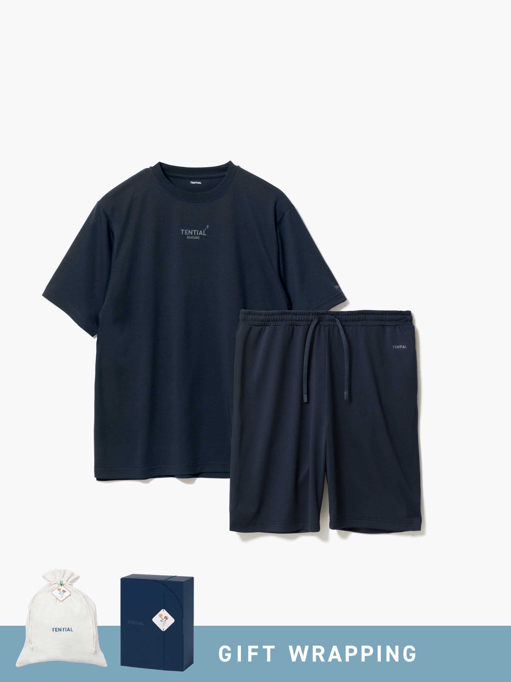 Gift Set - BAKUNE Dry Men's Short Setup - TENTIAL