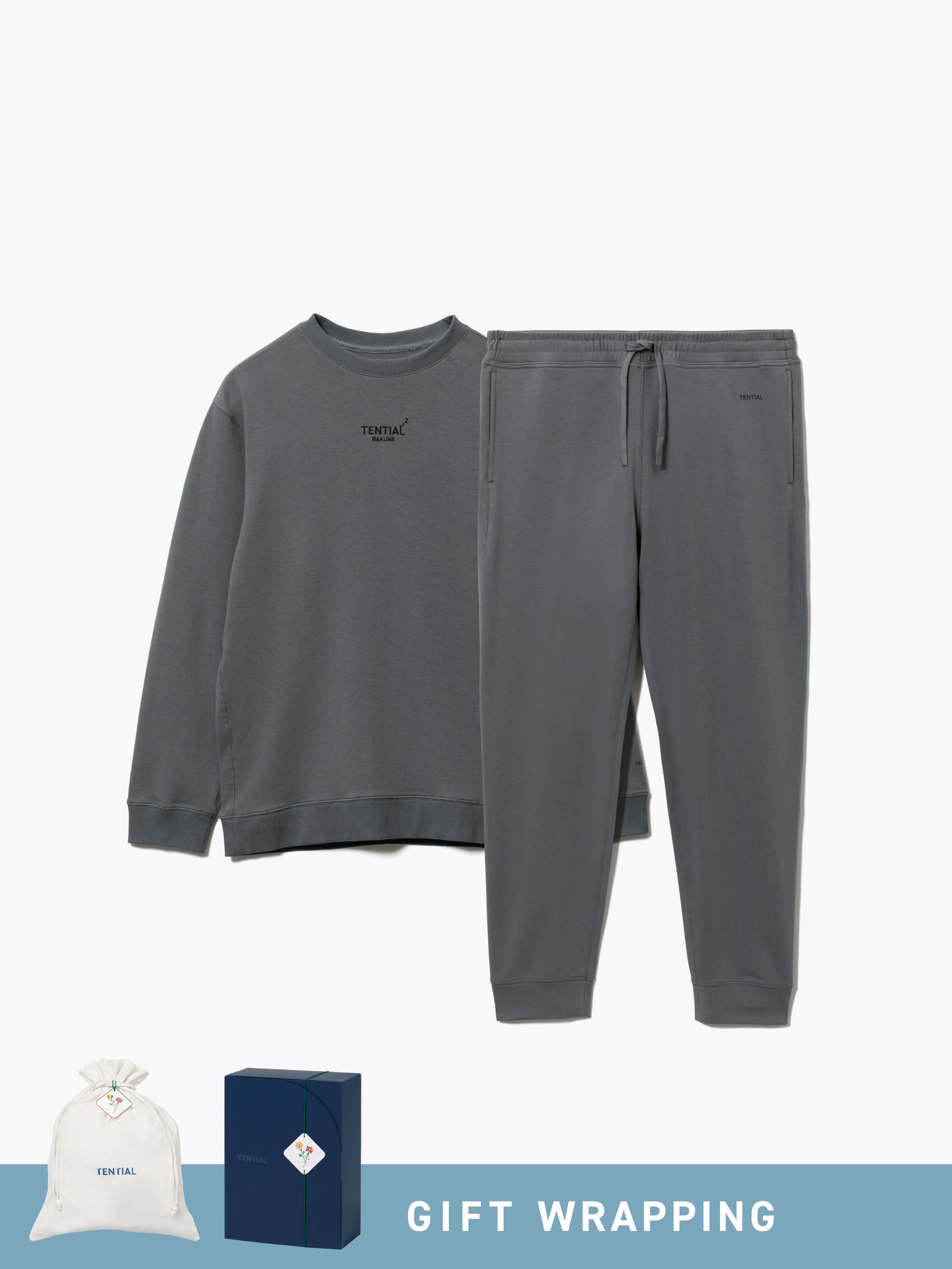Gift Set - BAKUNE Sweat Men's Long Setup - TENTIAL