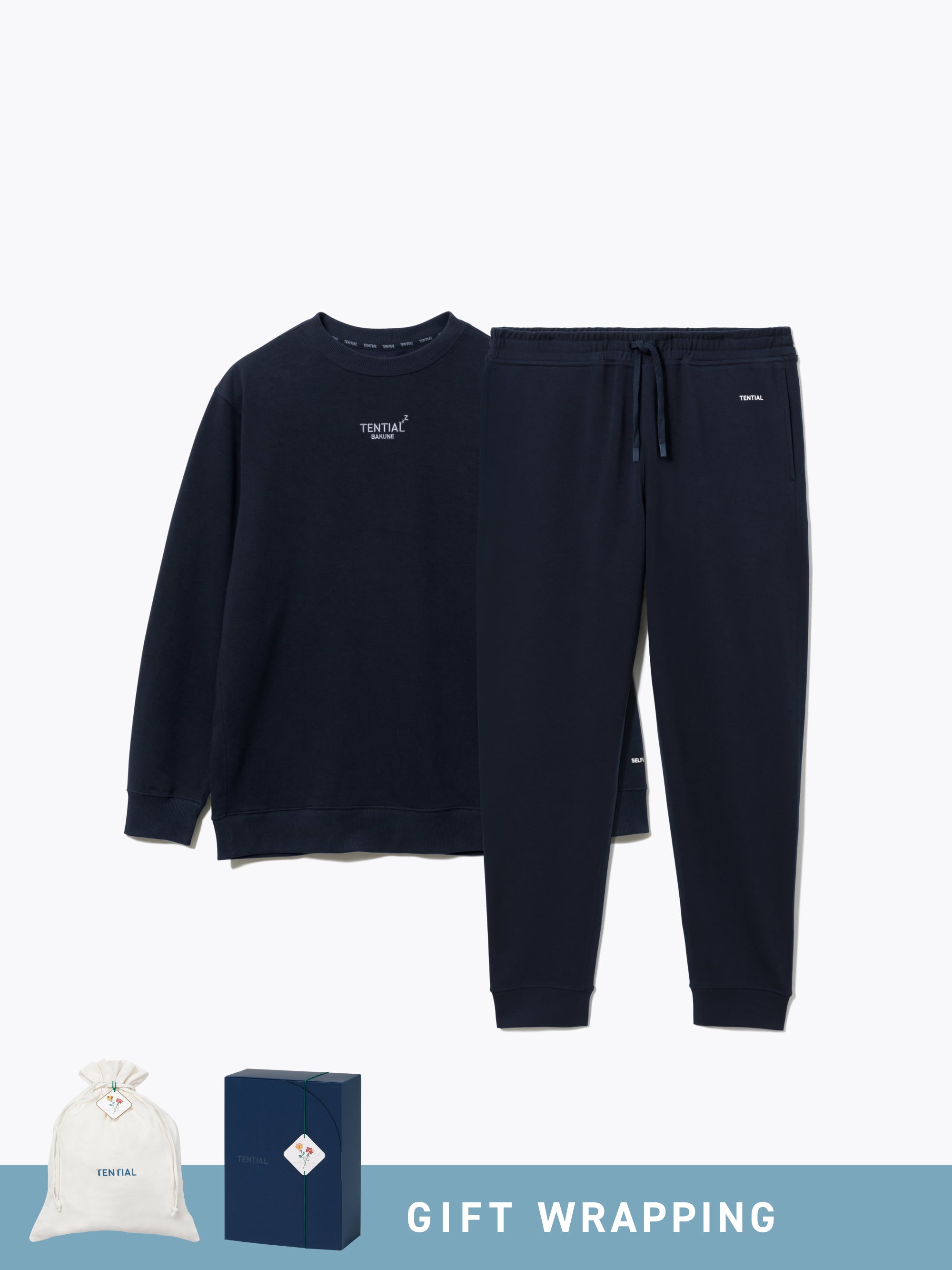 Gift Set - BAKUNE Sweat Men's Long Setup - TENTIAL
