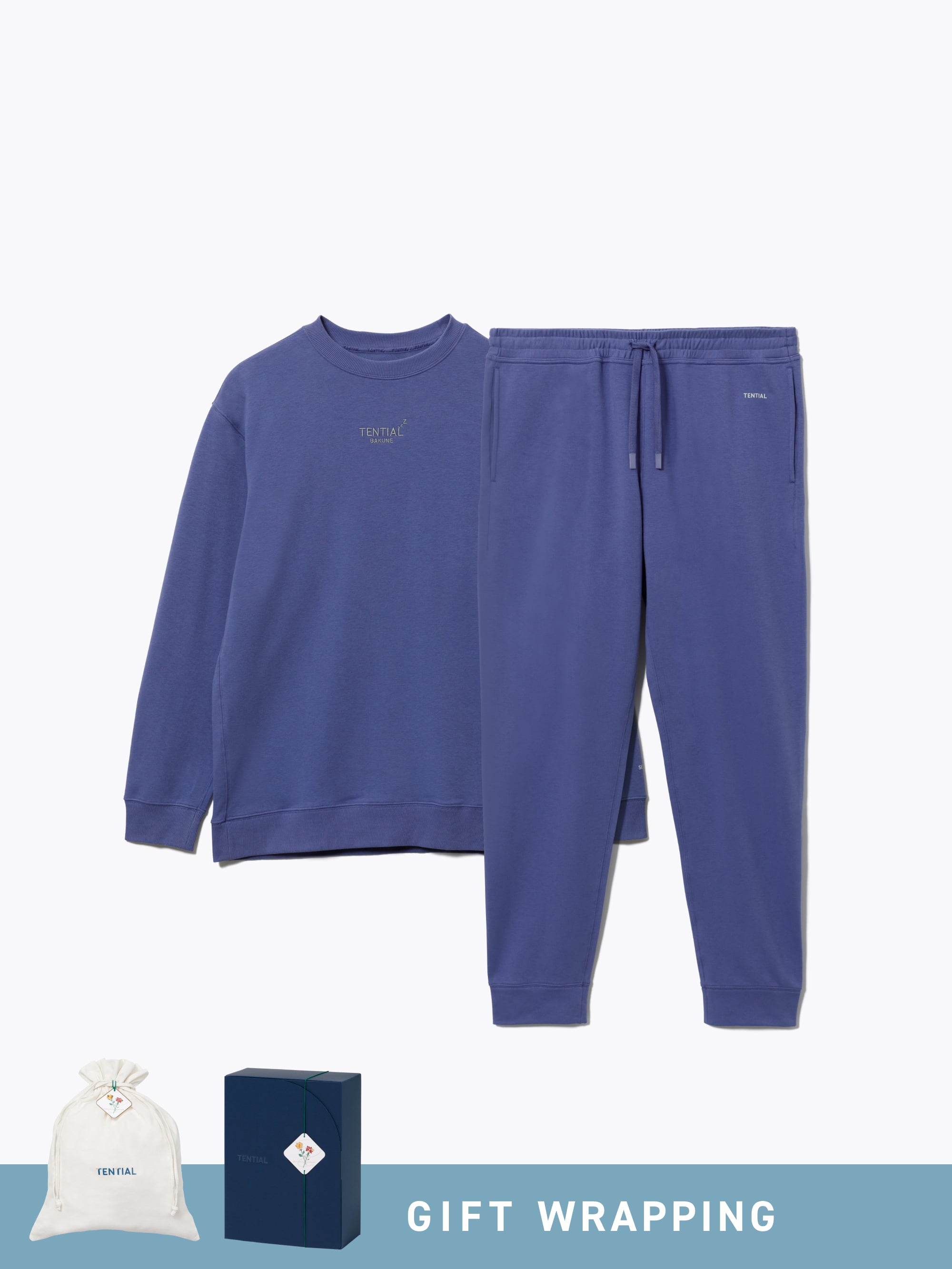 Gift Set - BAKUNE Sweat Men's Long Setup - TENTIAL