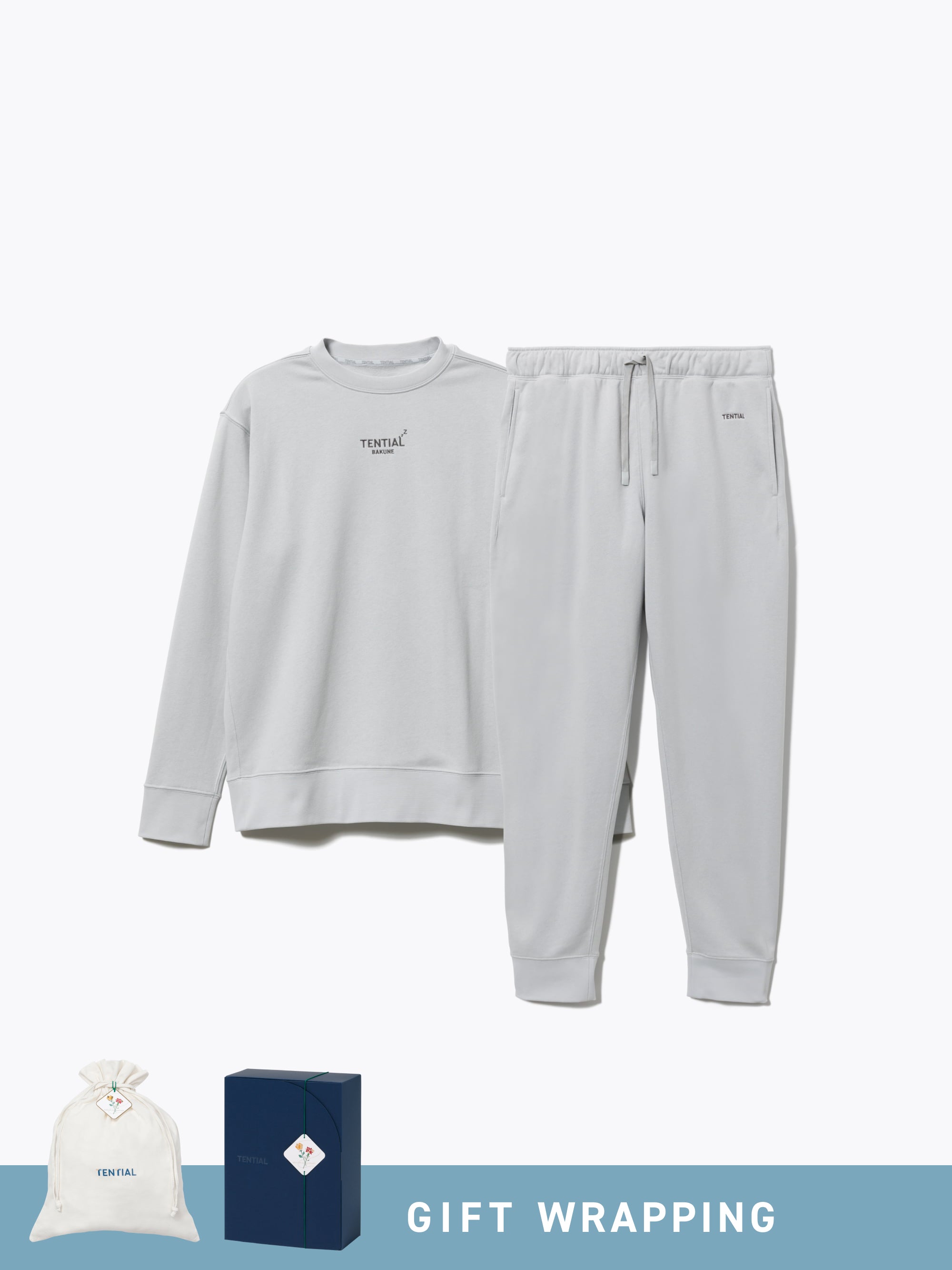 Gift Set - BAKUNE Warm Long Setup (Crew Neck) - TENTIAL