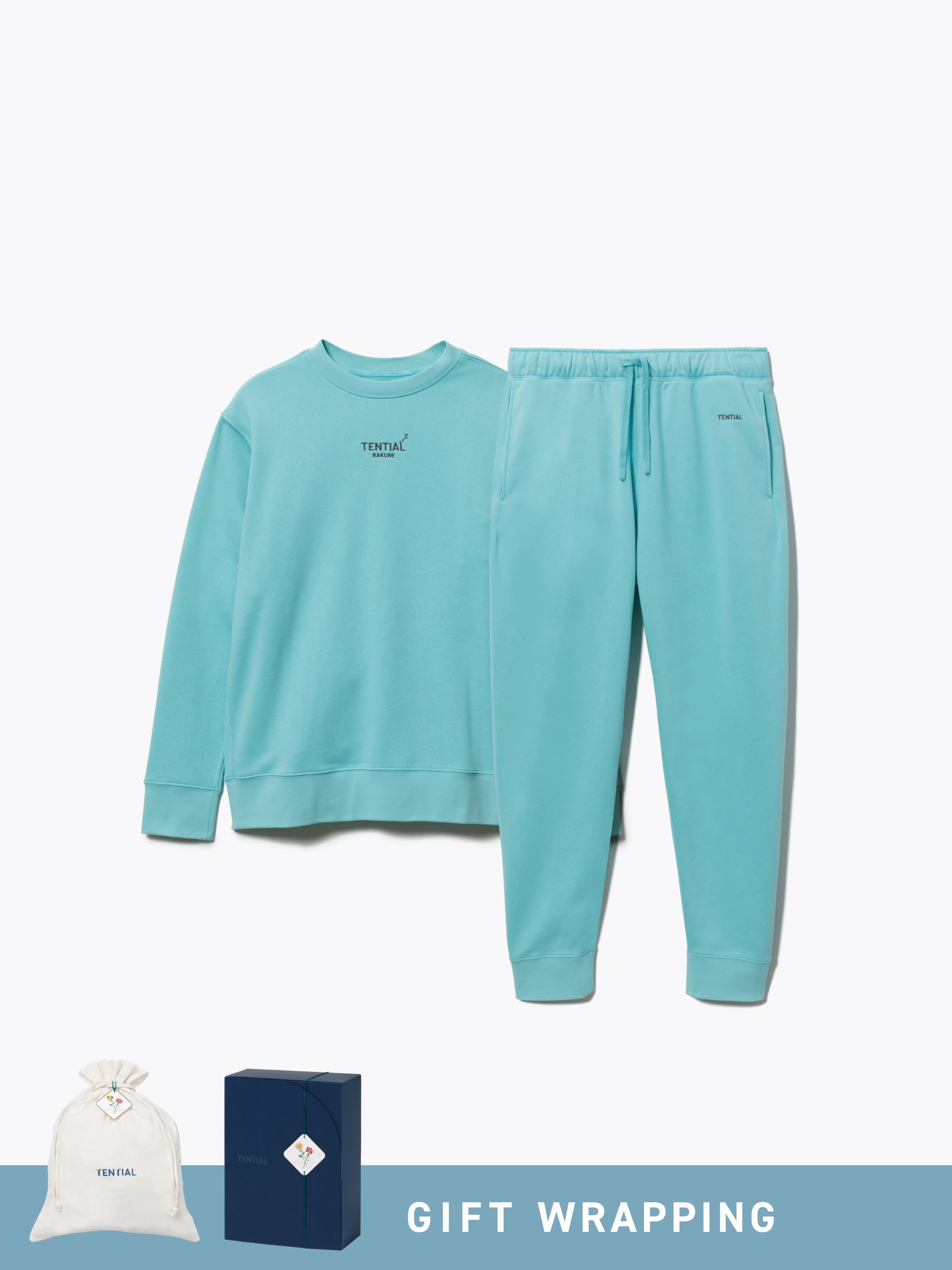 Gift Set - BAKUNE Warm Long Setup (Crew Neck) - TENTIAL