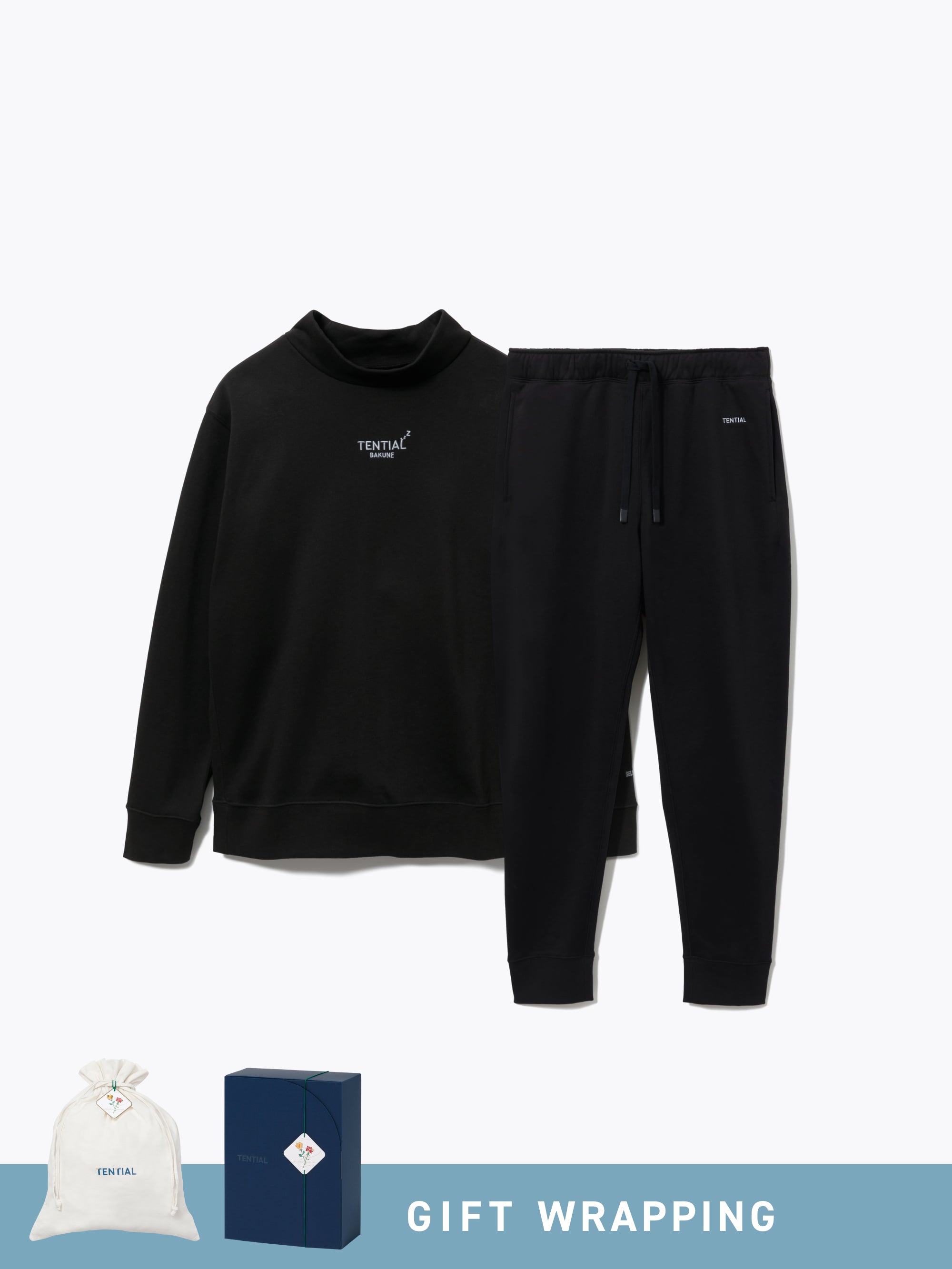 Gift Set - BAKUNE Warm Long Setup (Mock Neck) - TENTIAL