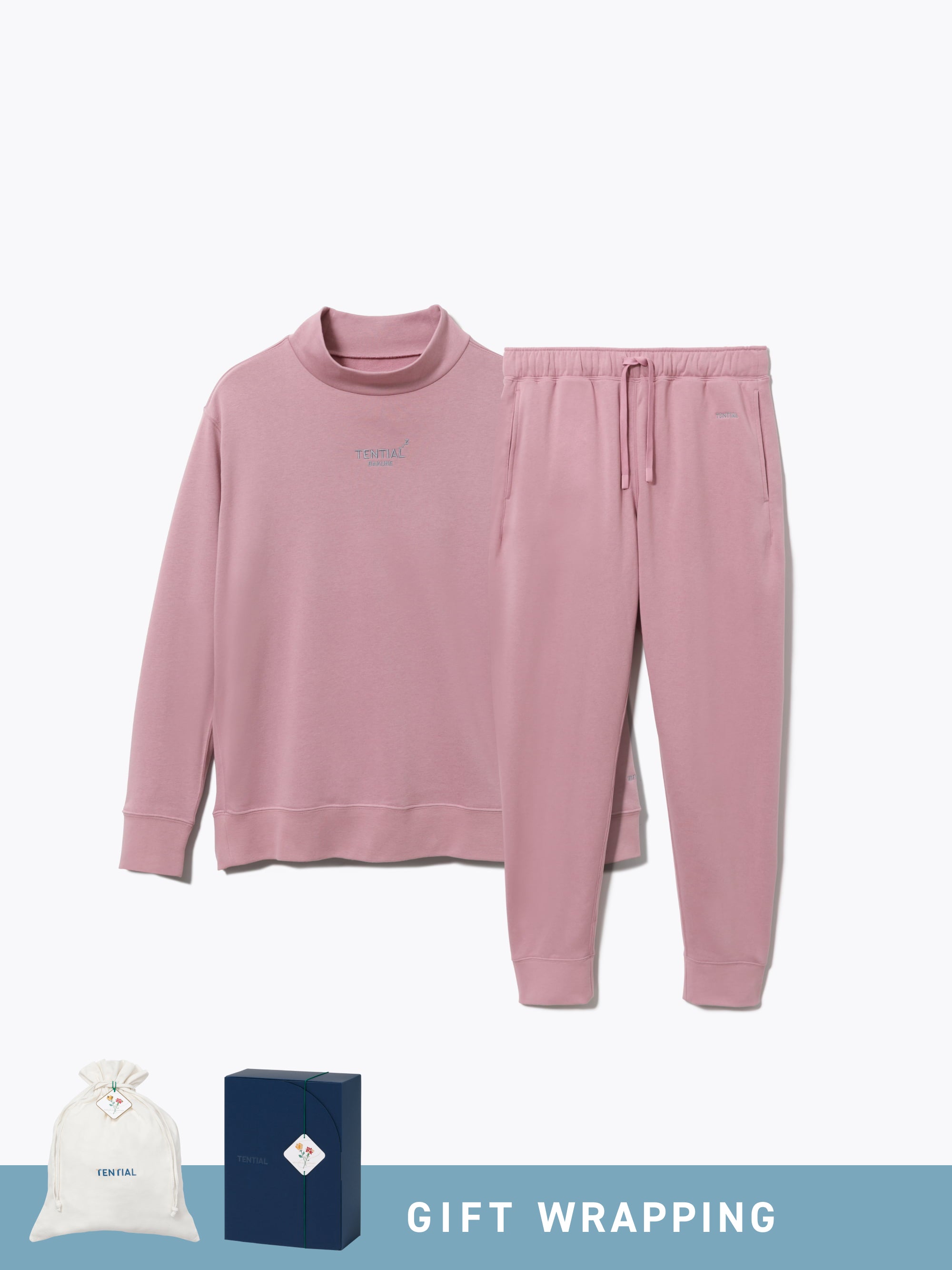 Gift Set - BAKUNE Warm Long Setup (Mock Neck) - TENTIAL