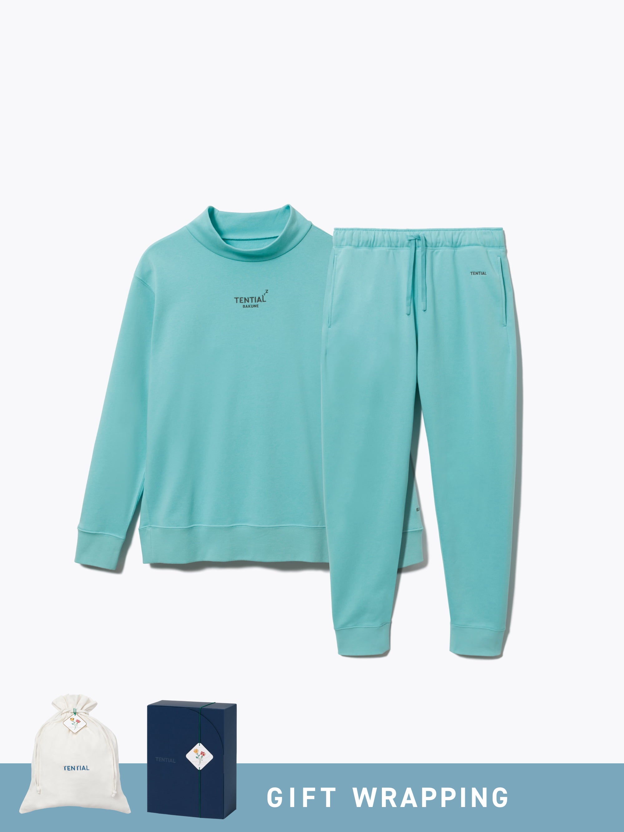 Gift Set - BAKUNE Warm Long Setup (Mock Neck) - TENTIAL