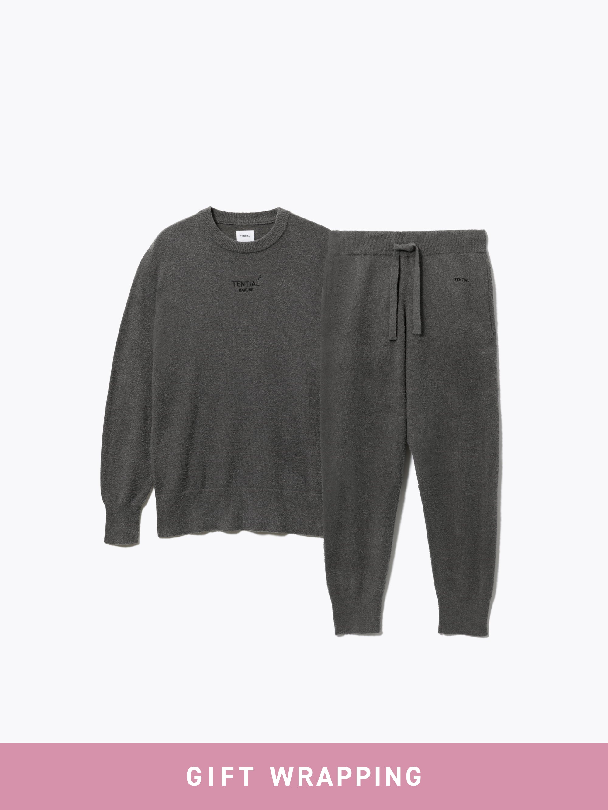 Gift Set - BAKUNE Soft Knit Long Setup - TENTIAL