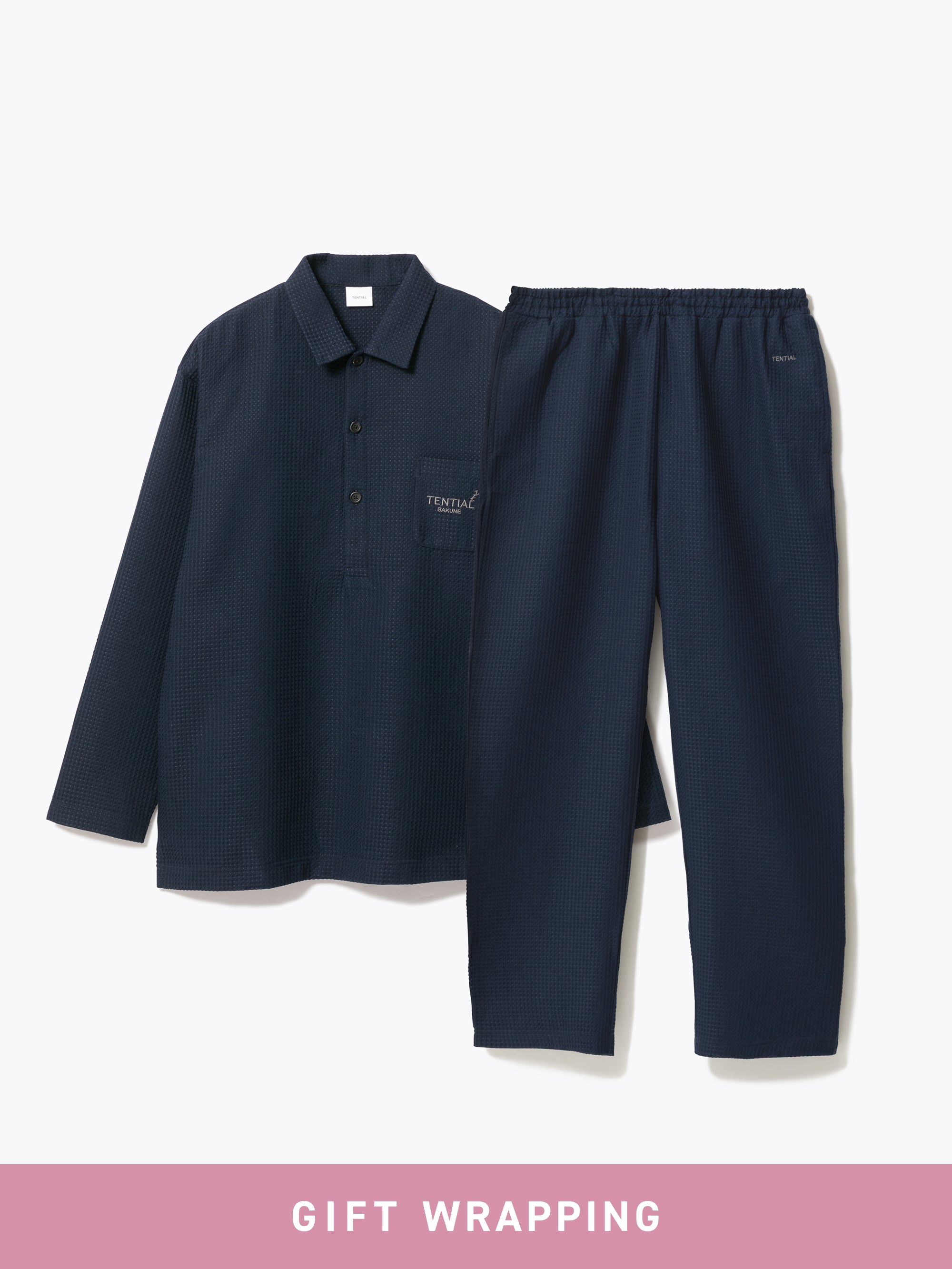 Gift Set - BAKUNE Waffle Men's Long Setup - TENTIAL