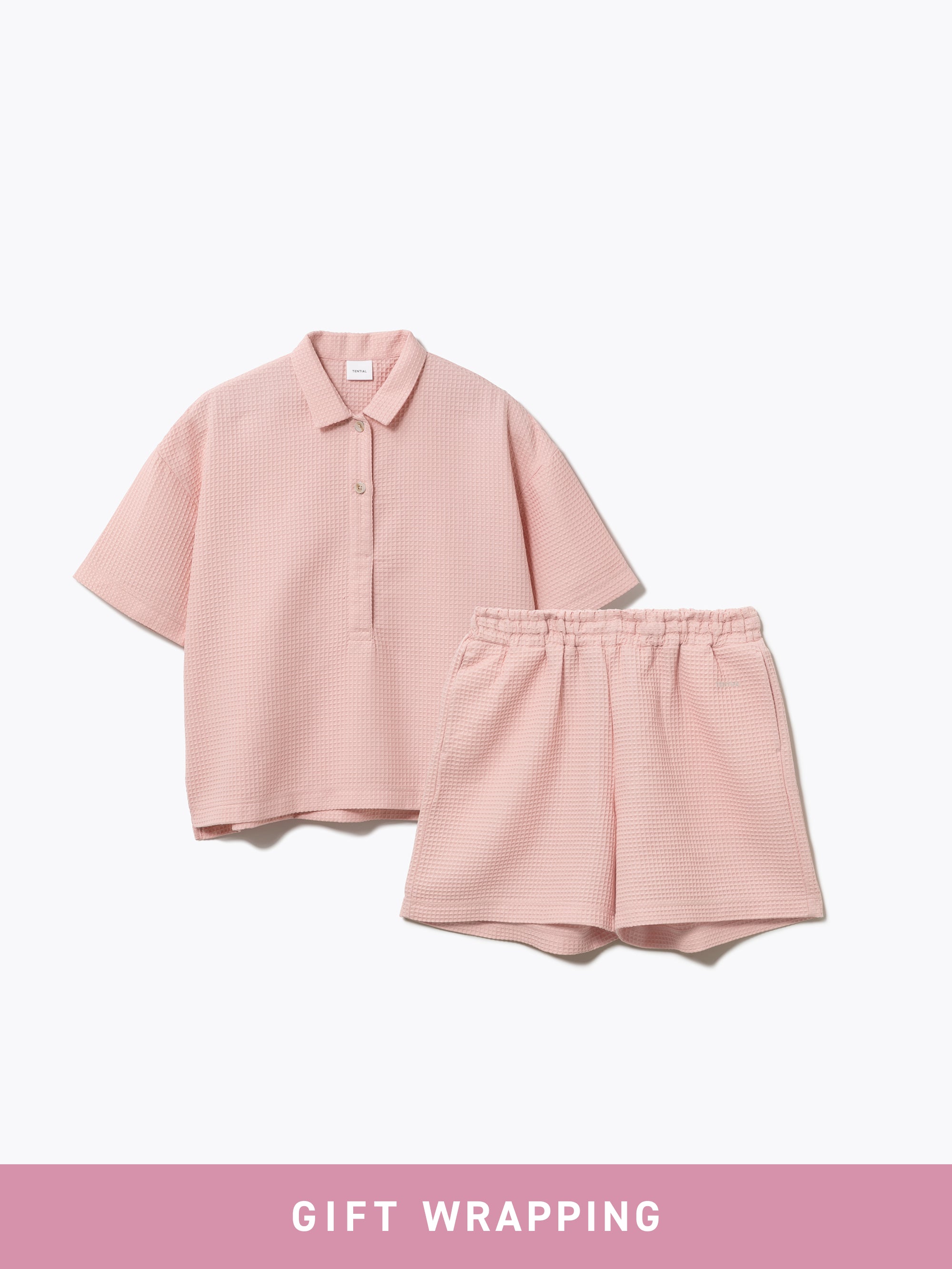 Gift Set - BAKUNE Waffle Women's Short Setup - TENTIAL