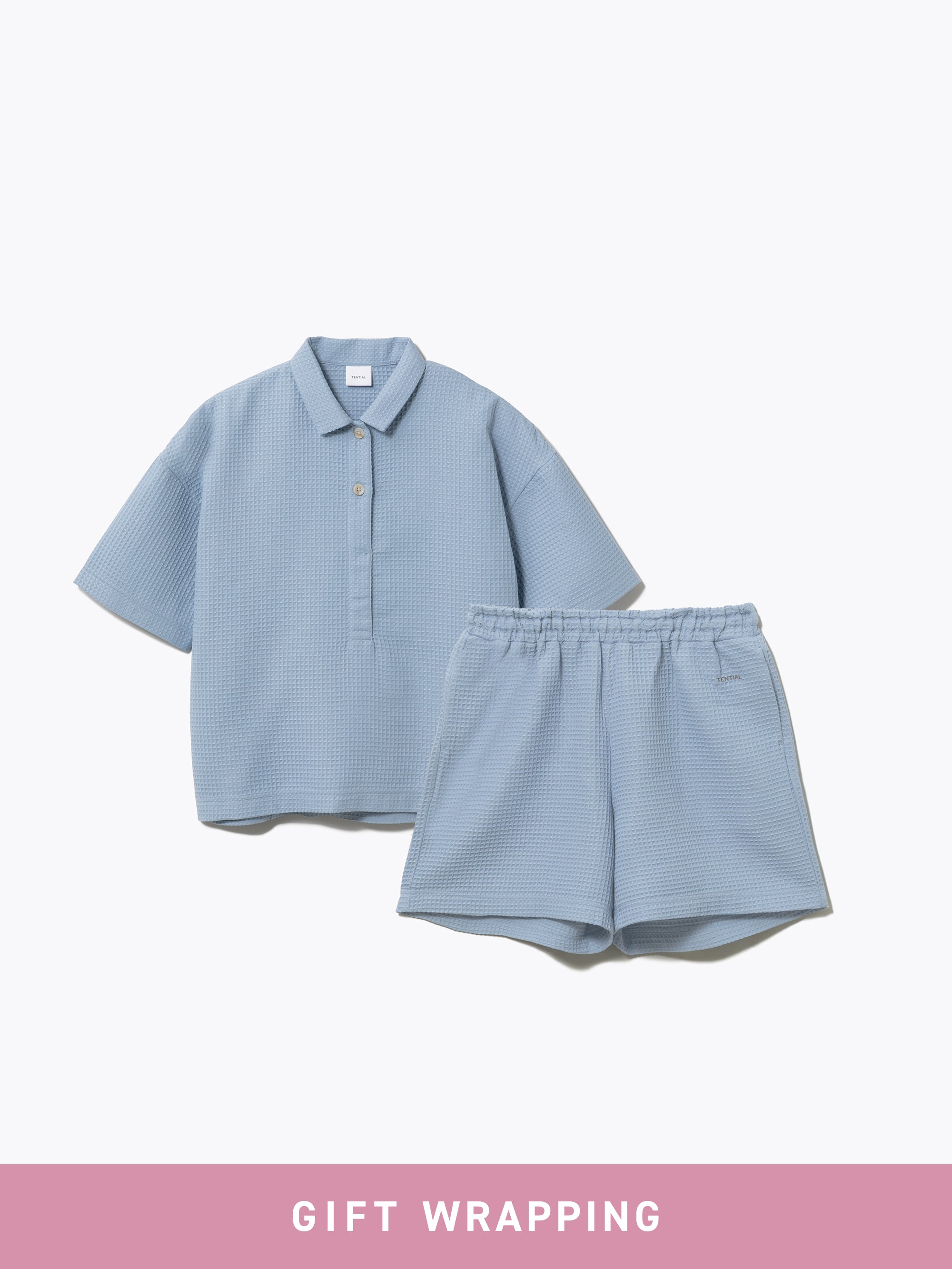 Gift Set - BAKUNE Waffle Women's Short Setup - TENTIAL