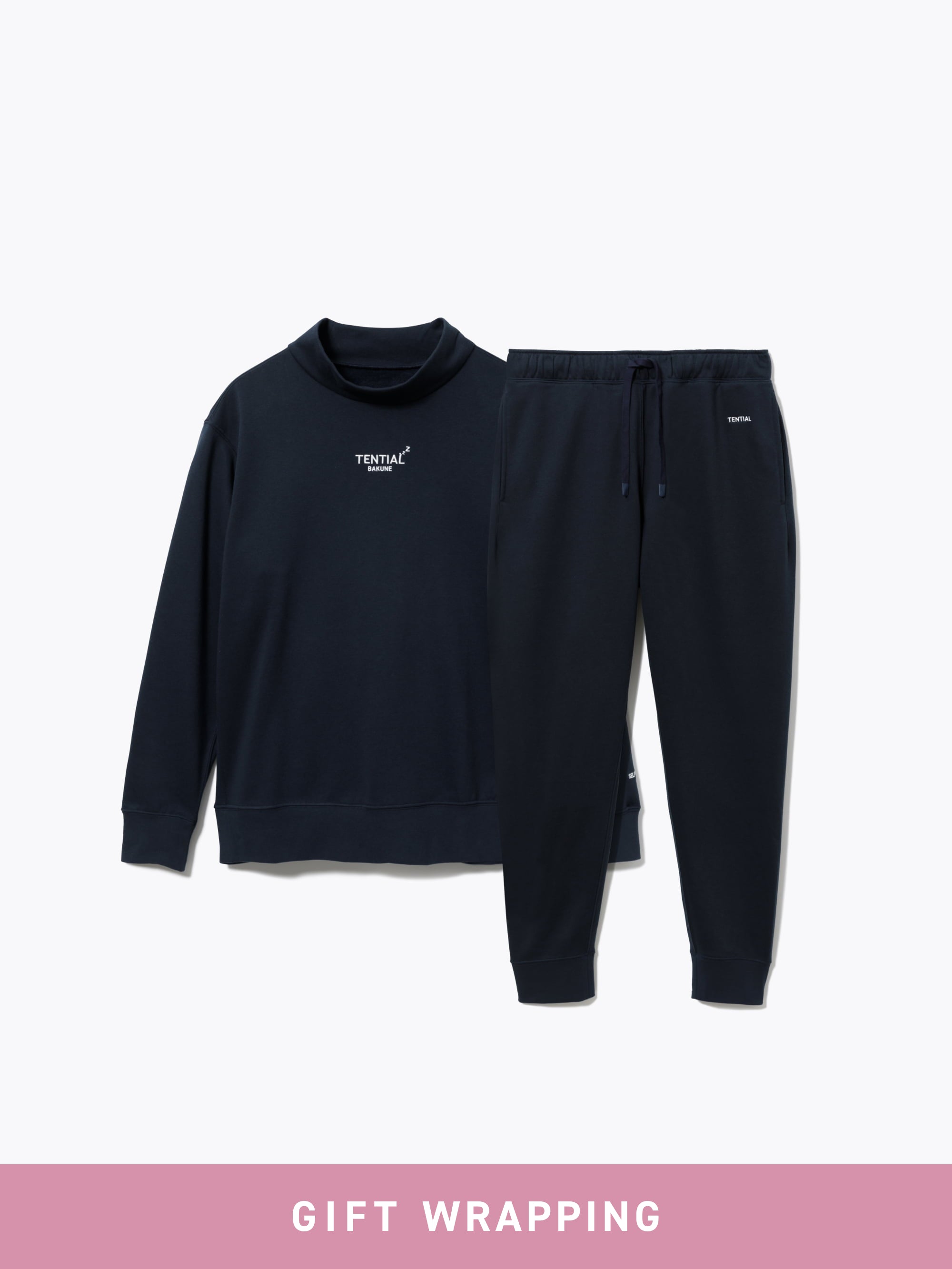 Gift Set - BAKUNE Warm Long Setup (Mock Neck) - TENTIAL
