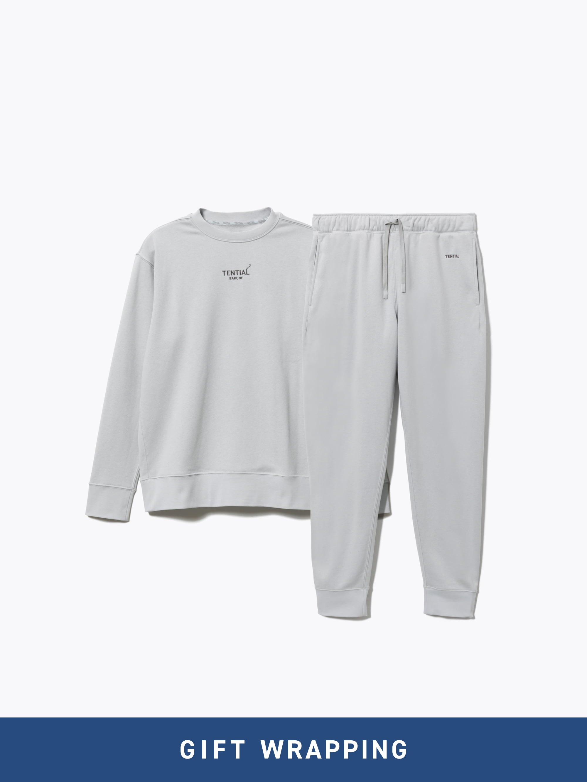 Gift Set - BAKUNE Warm Long Setup (Crew Neck)