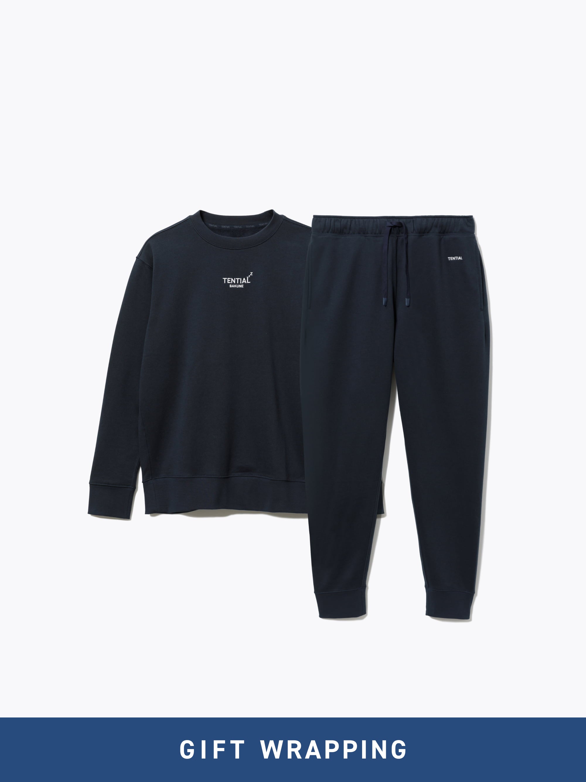Gift Set - BAKUNE Warm Long Setup (Crew Neck)
