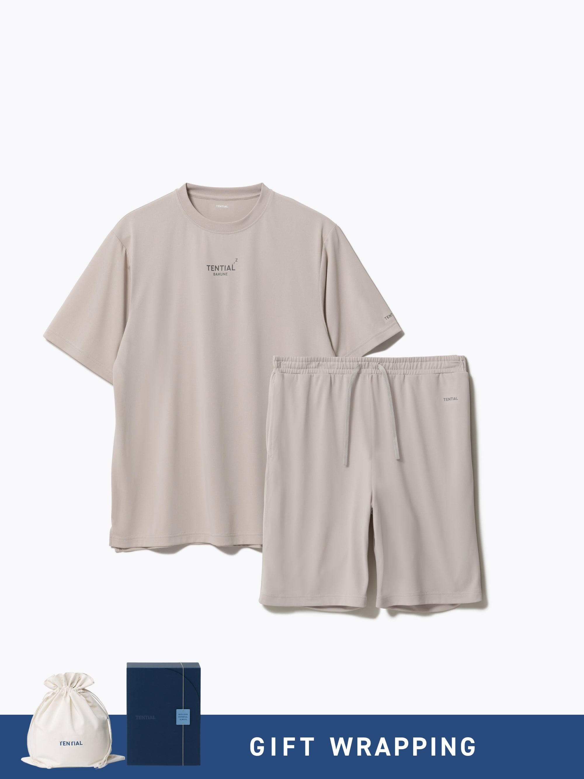 Gift Set - BAKUNE Dry Men's Short Setup - TENTIAL