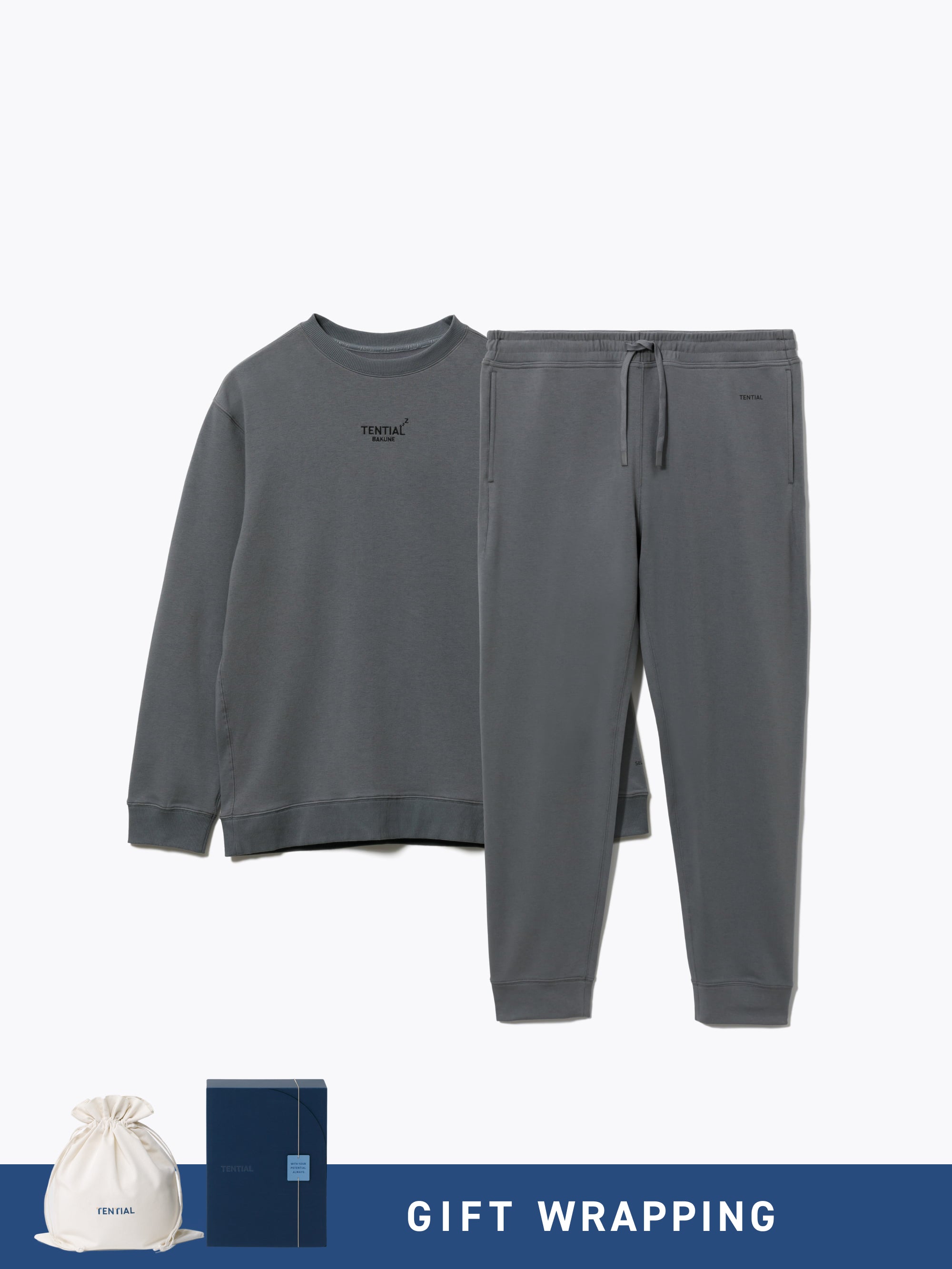 Gift Set - BAKUNE Sweat Men's Long Setup - TENTIAL