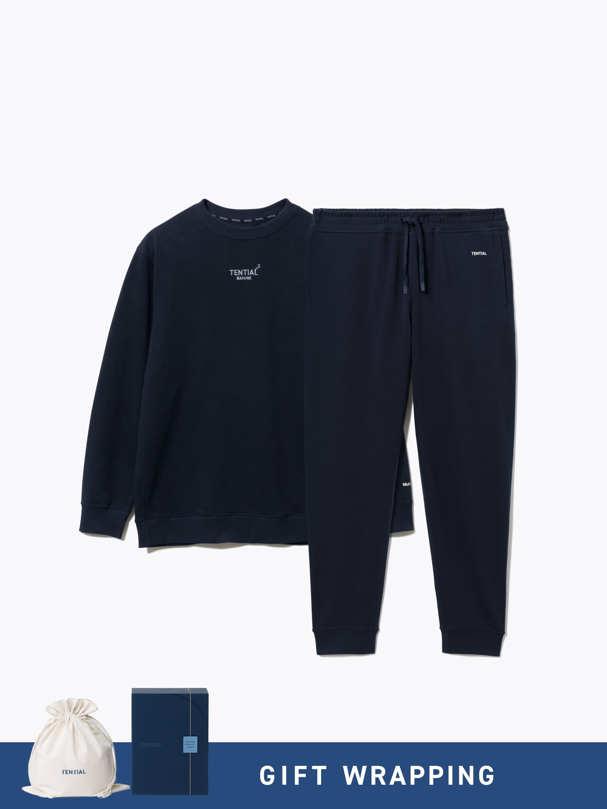 Gift Set - BAKUNE Sweat Men's Long Setup - TENTIAL