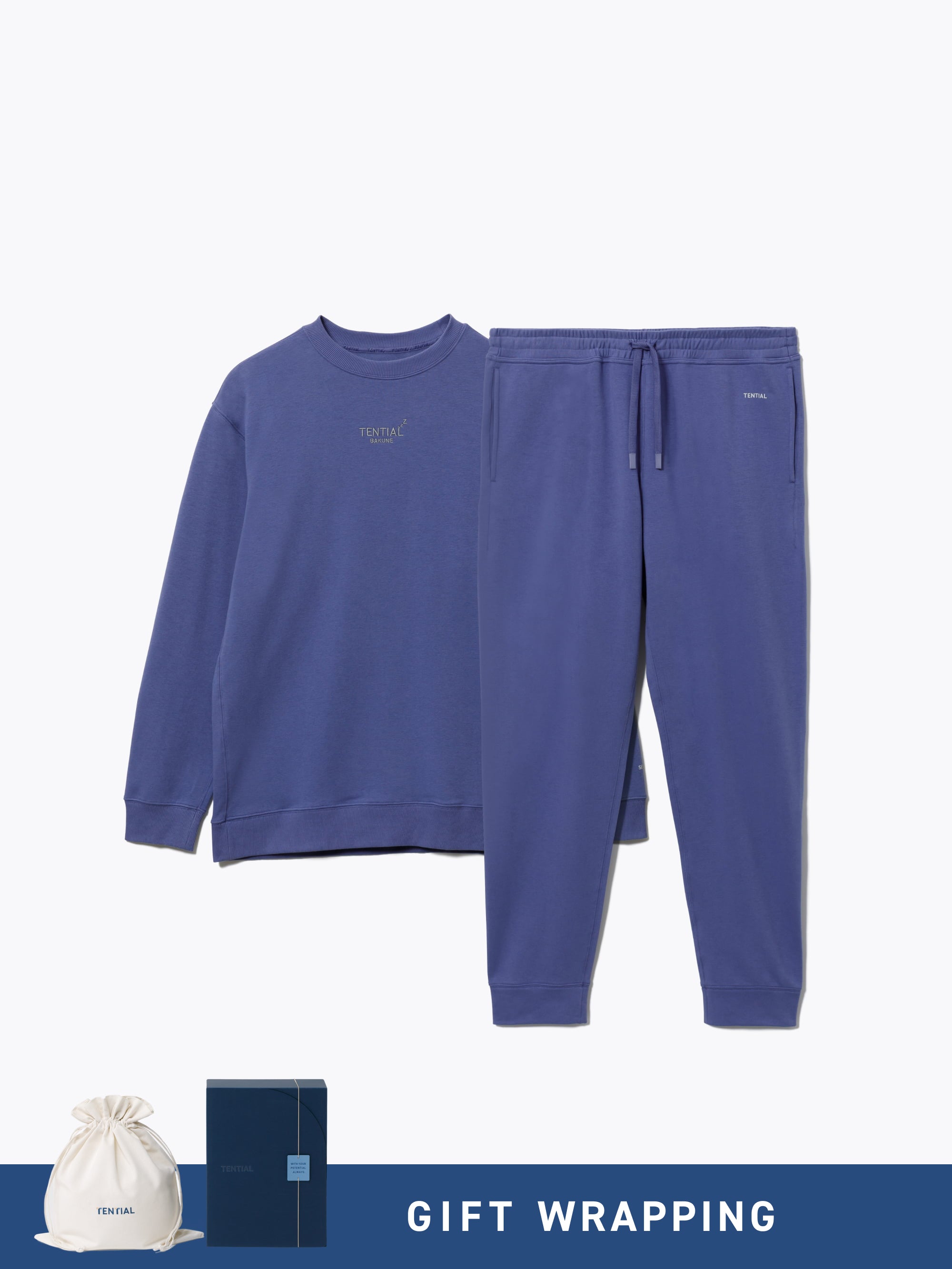 Gift Set - BAKUNE Sweat Men's Long Setup - TENTIAL