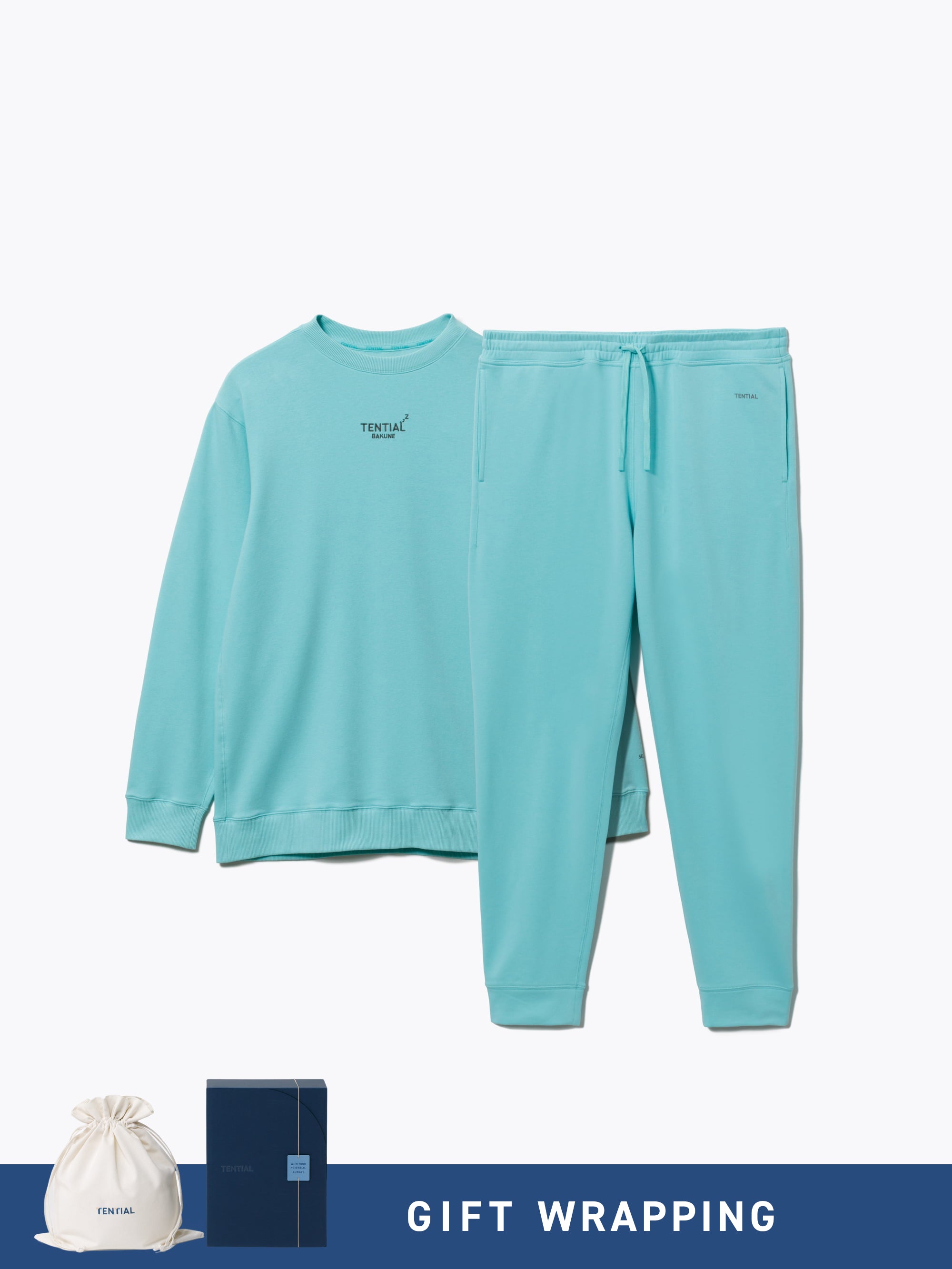 Gift Set - BAKUNE Sweat Men's Long Setup - TENTIAL